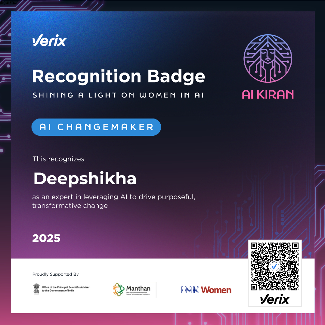 AI Changemaker: Deepshikha Bhargava