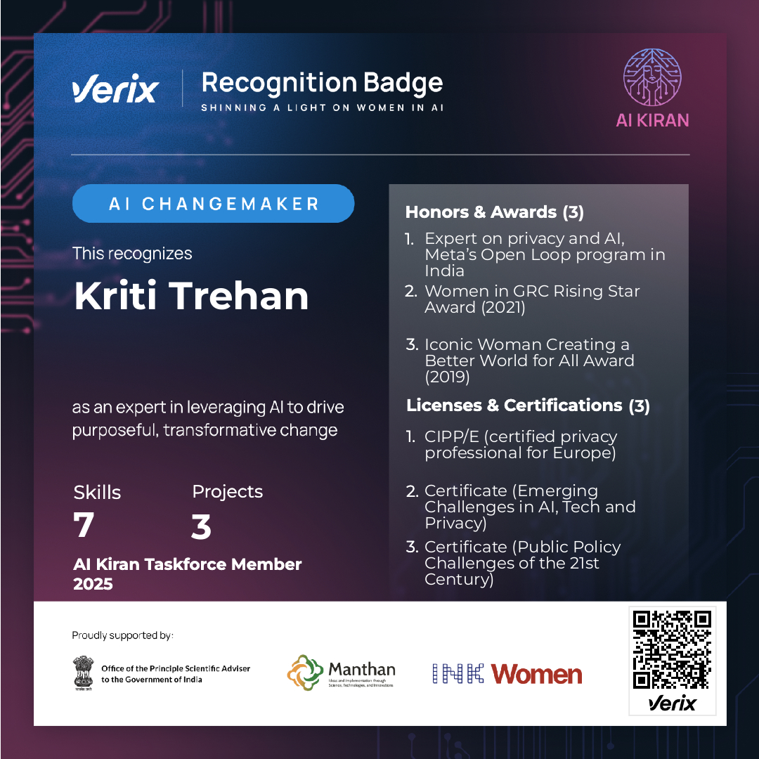 AI Changemaker: Kriti Trehan