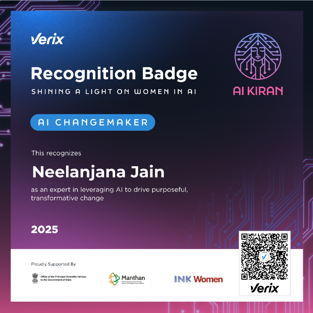 AI Changemaker: Neelanjana Jain