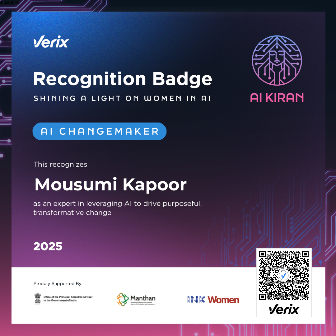 AI Changemaker: Mousumi Kapoor
