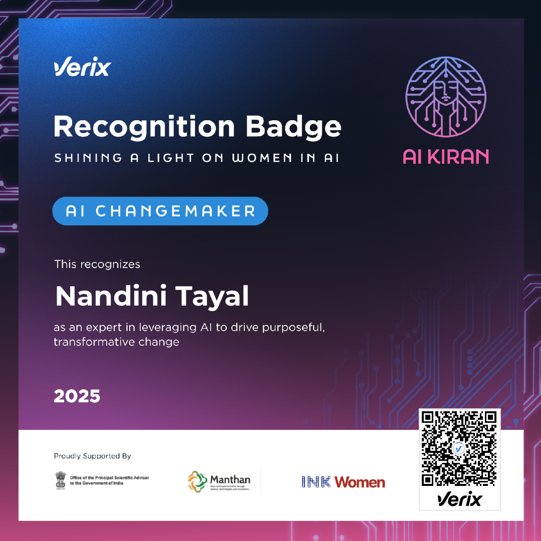 AI Changemakers: Nandini Tayal