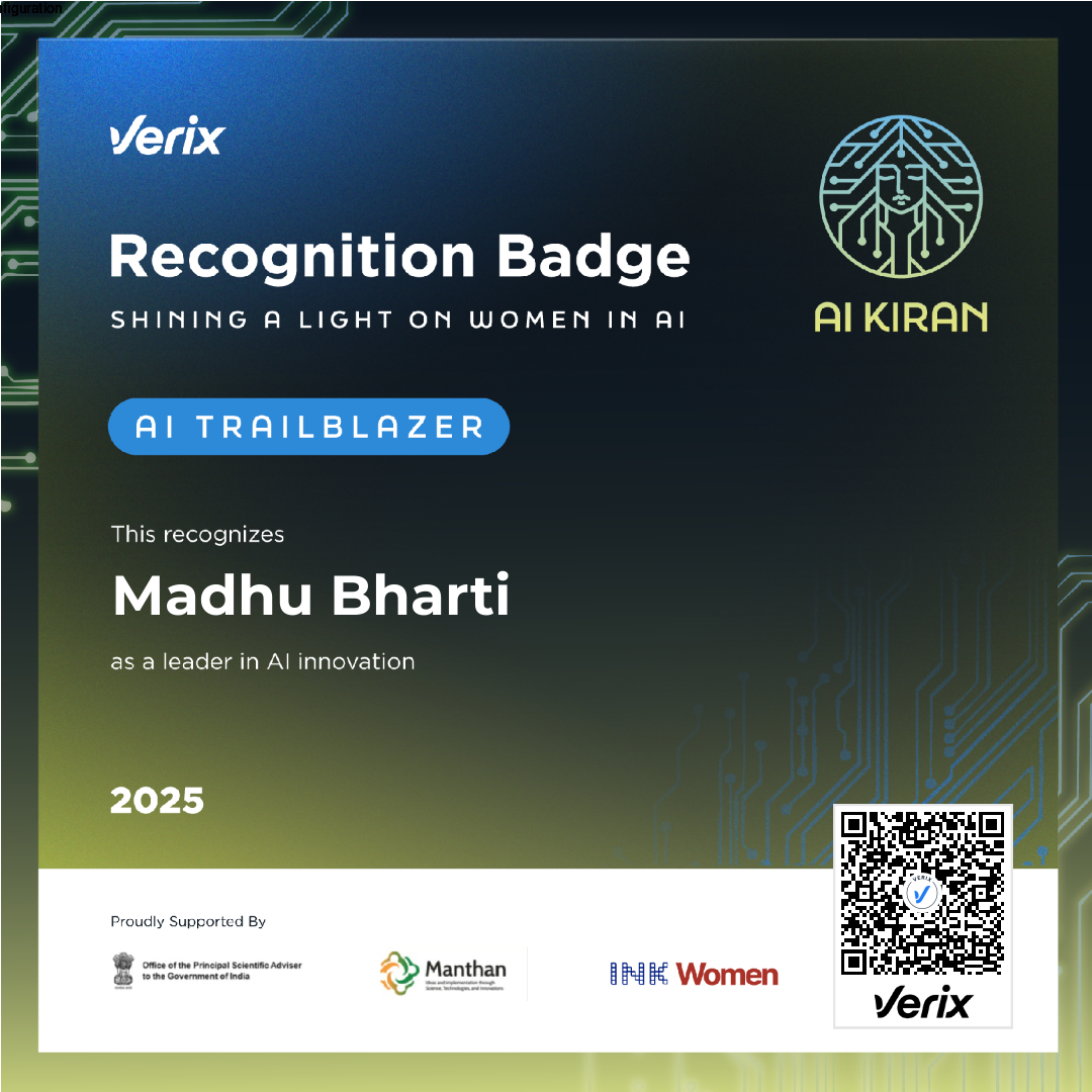 AI Trailblazer: Madhu Bharti