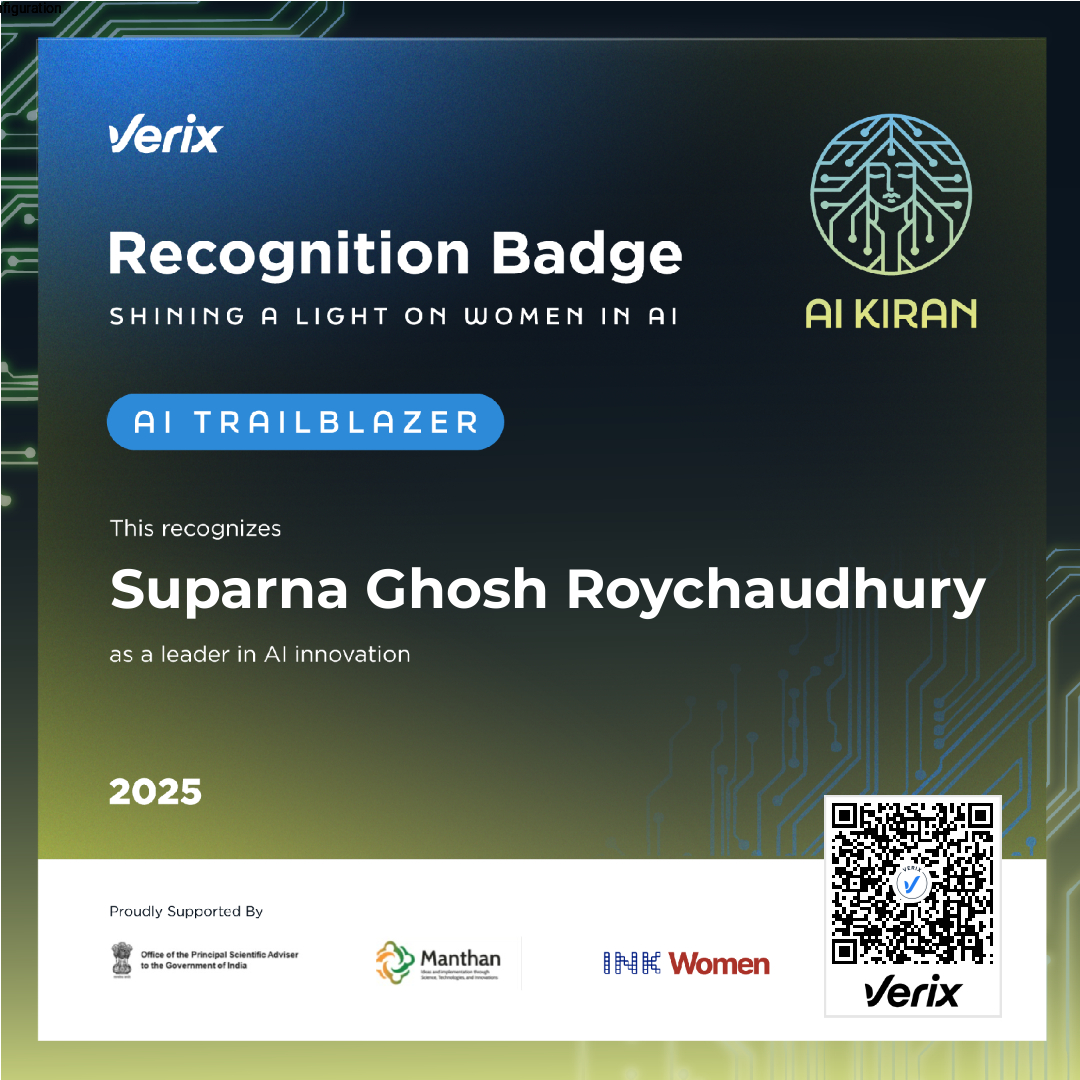AI Trailblazer: Suparna Ghosh Roychaudhury