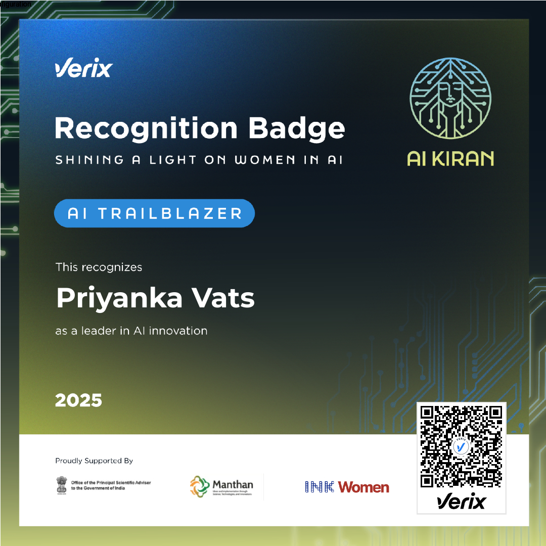 AI Trailblazer: Priyanka Vats