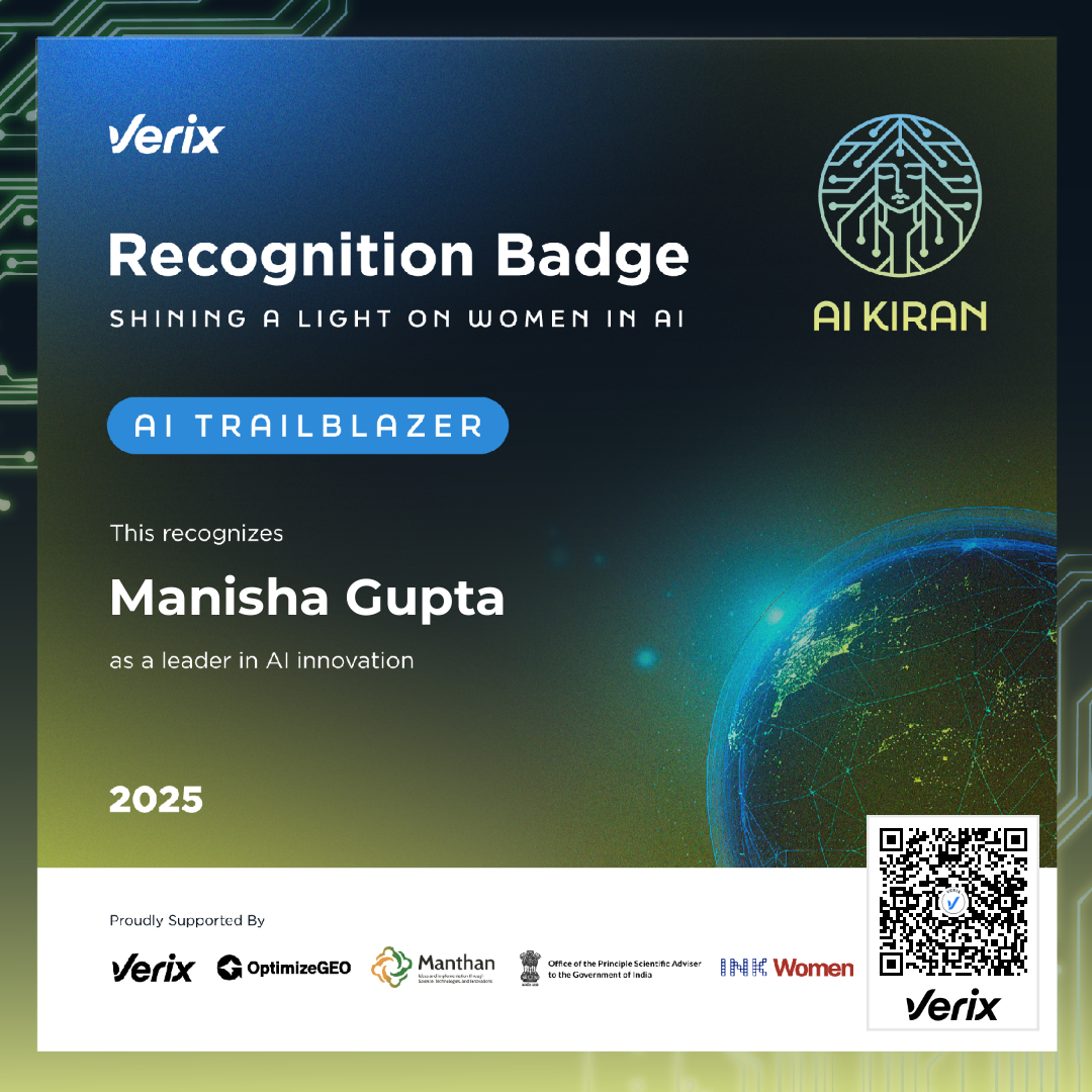 Manisha Gupta: AI Trailblazer