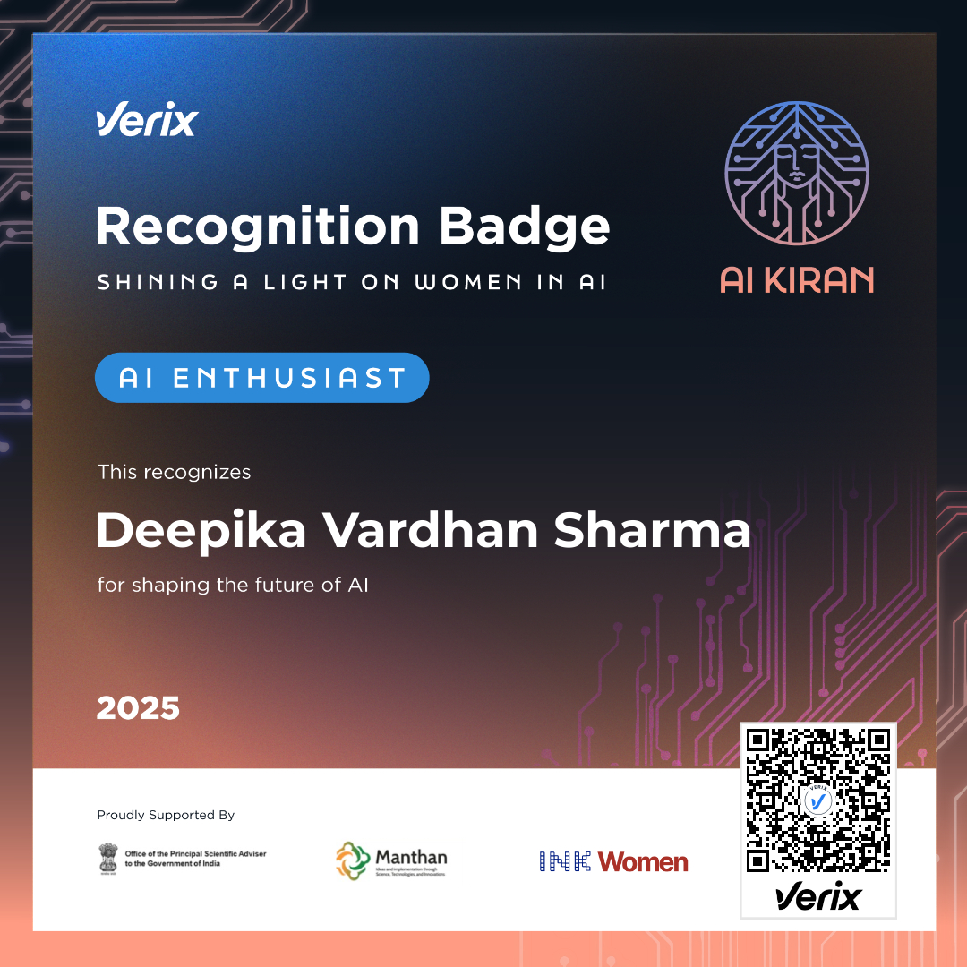 AI Enthusiasts: Deepika Vardhan Sharma