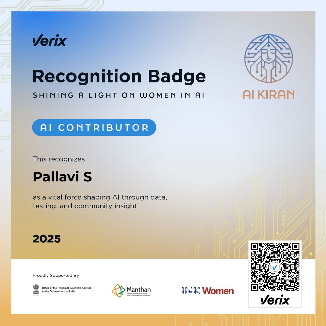 AI Contributor: Pallavi S
