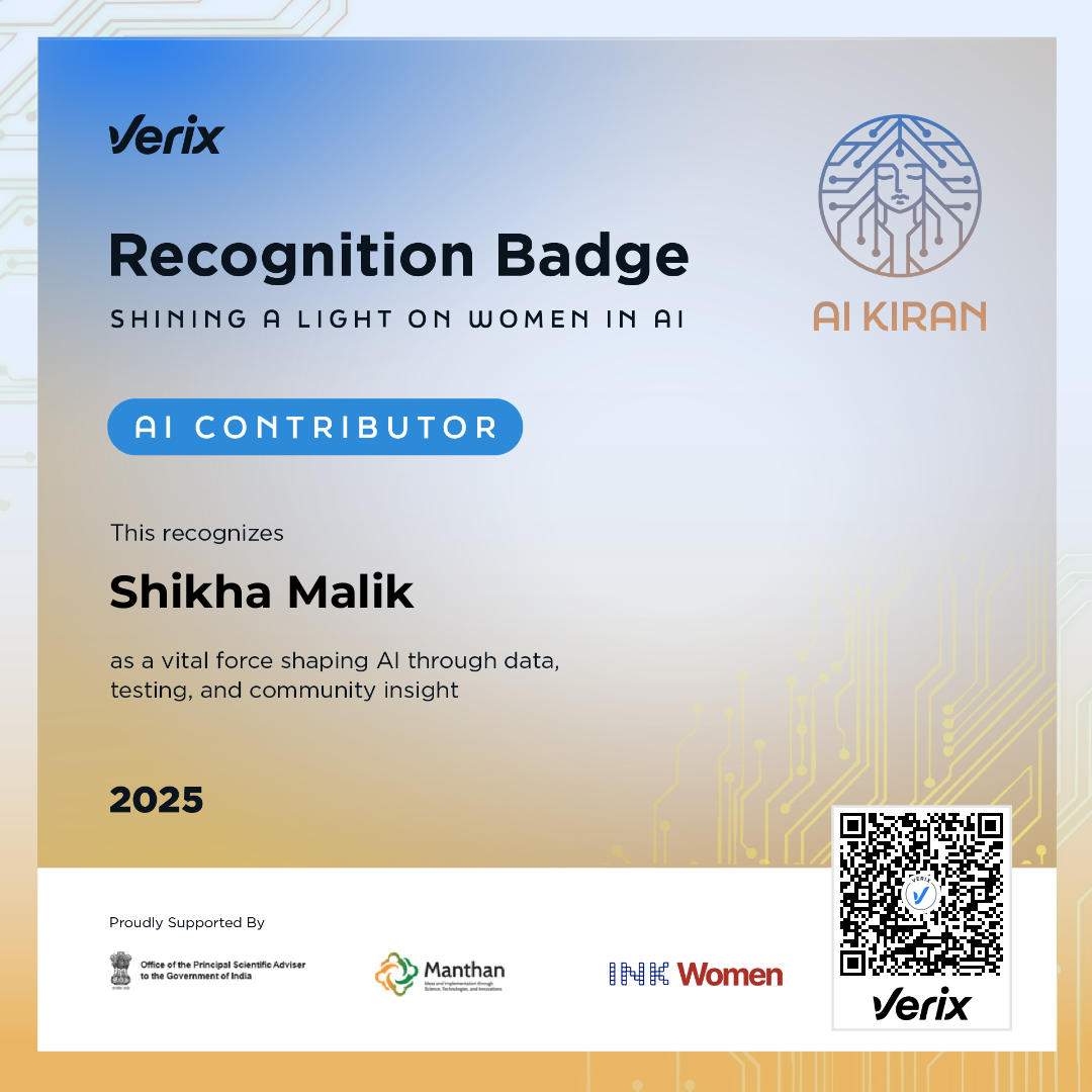 AI Contributor: Shikha Malik