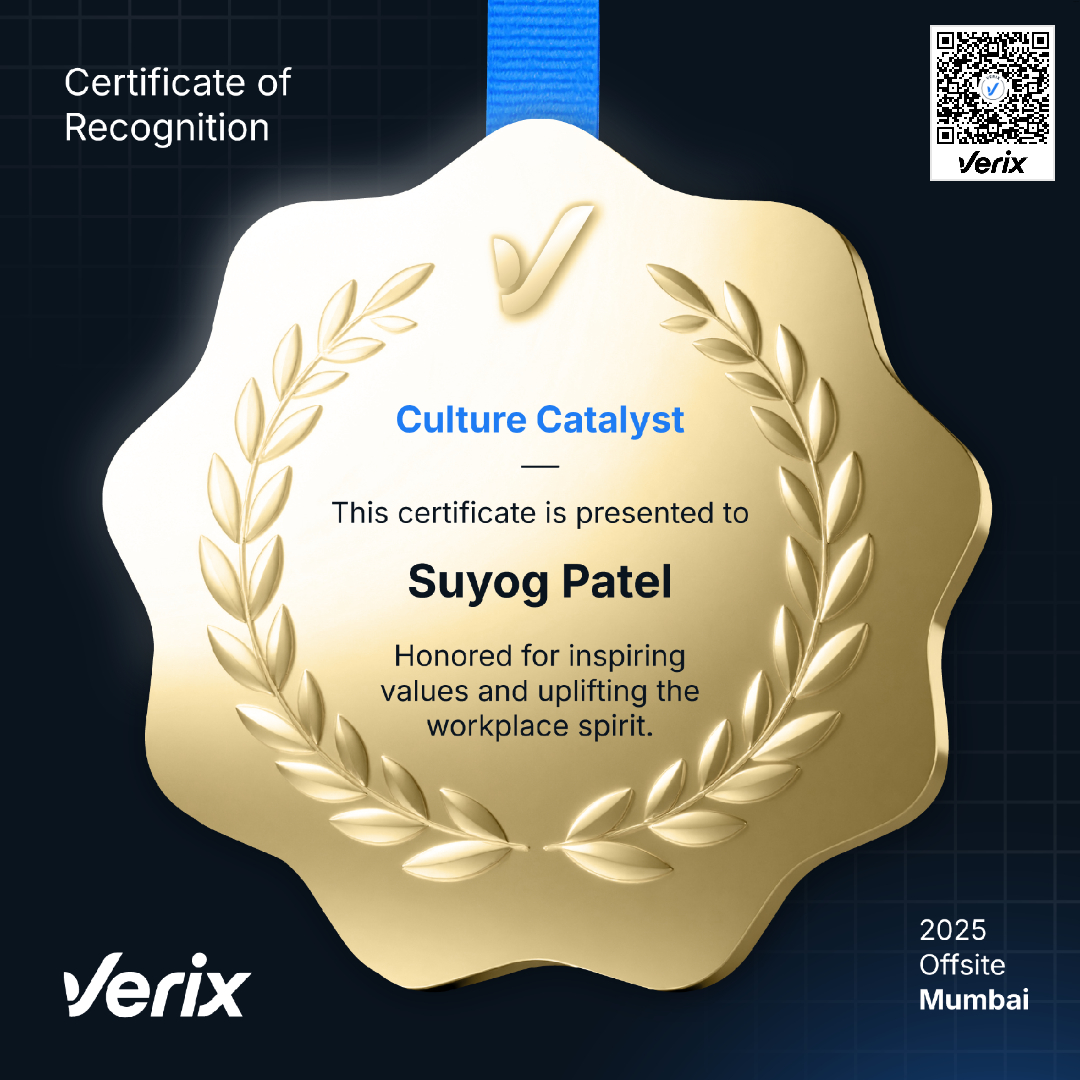 Suyog Patel: Culture Catalyst