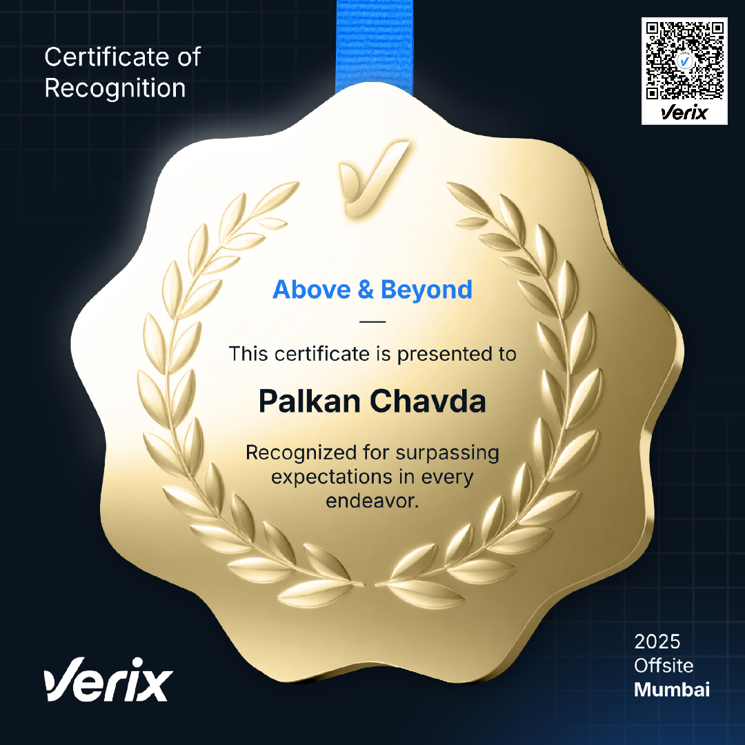 Palkan Chavda: Above & Beyond