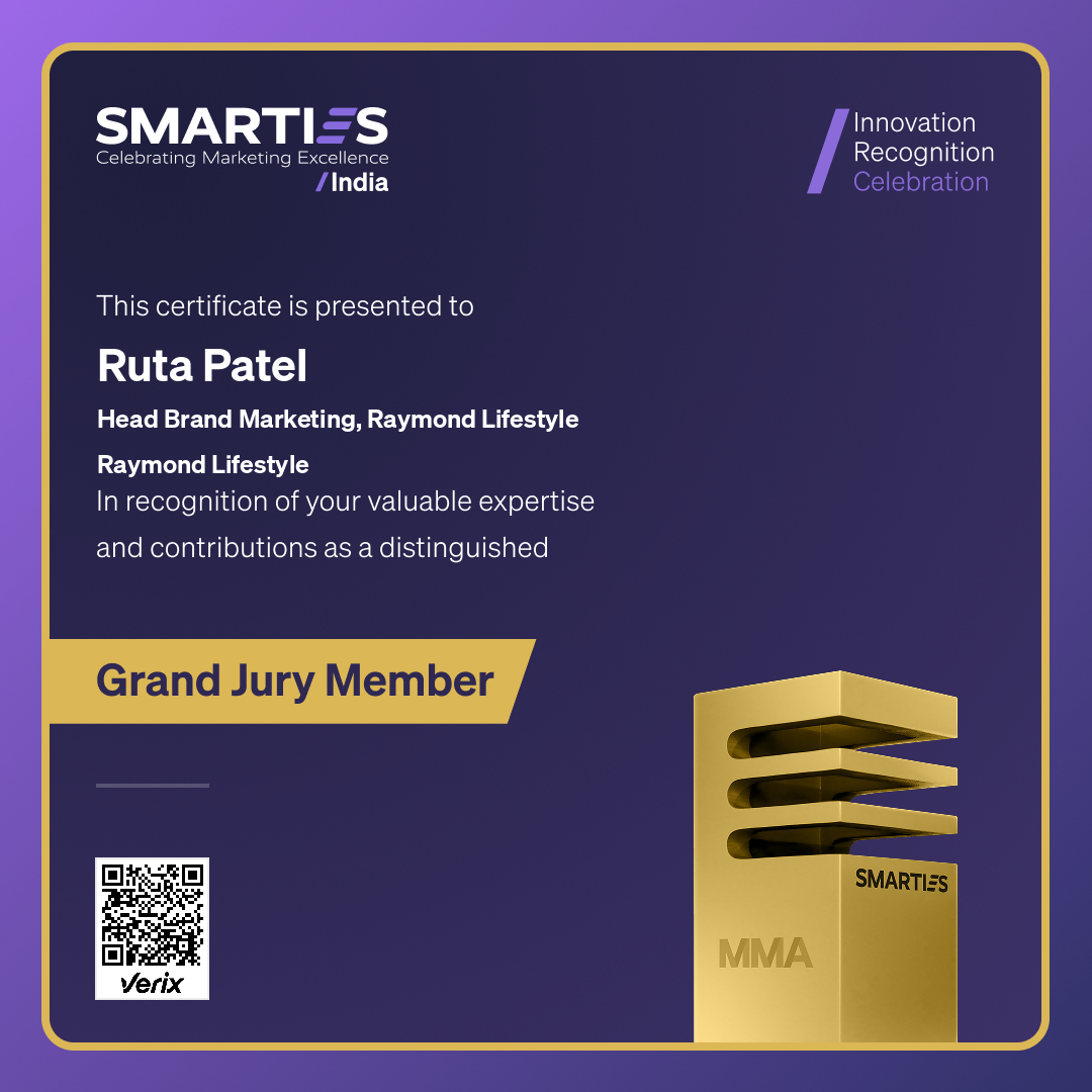 2026 SMARTIES India - Grand Jury Member