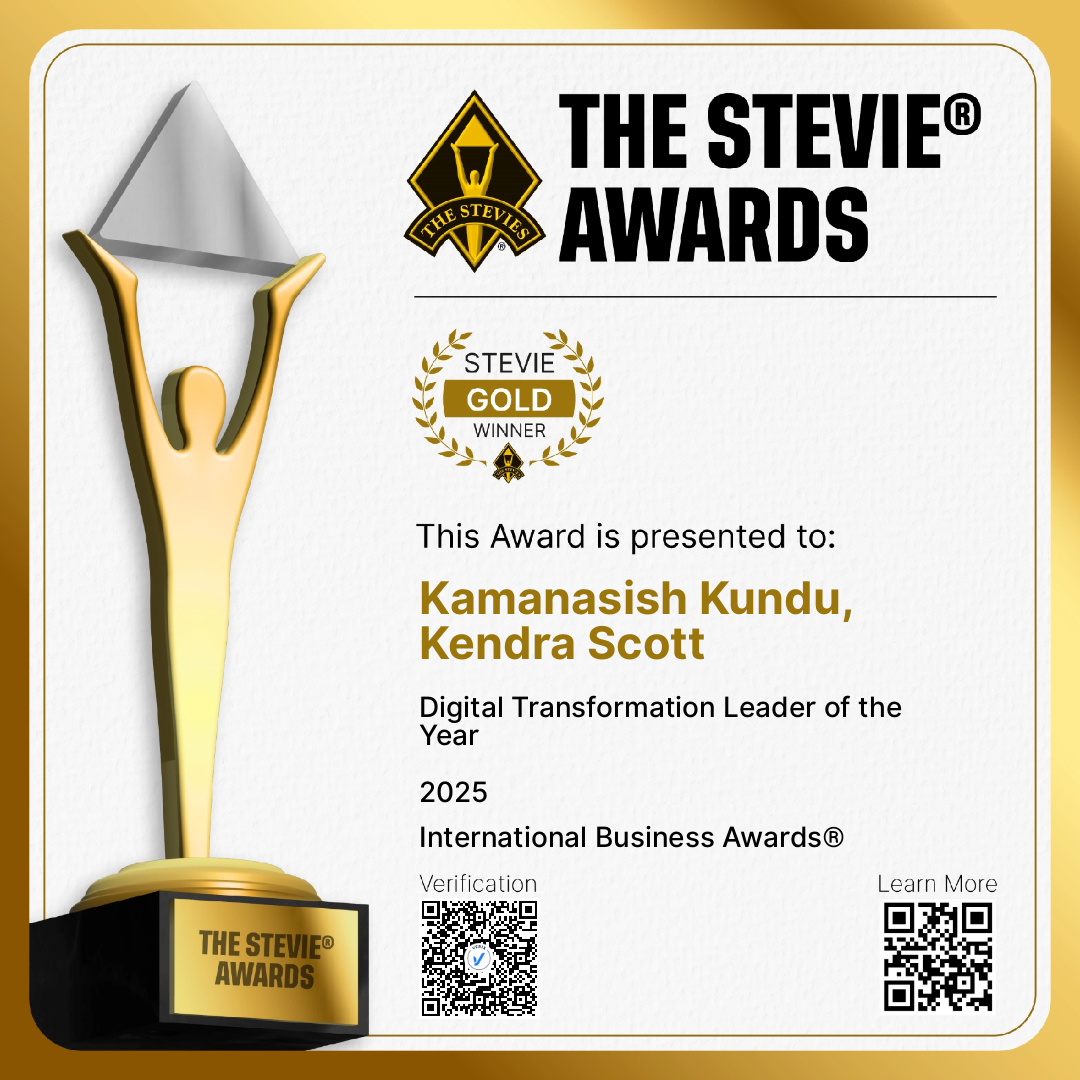 Kamanasish Kundu, Kendra Scott: Gold Winner