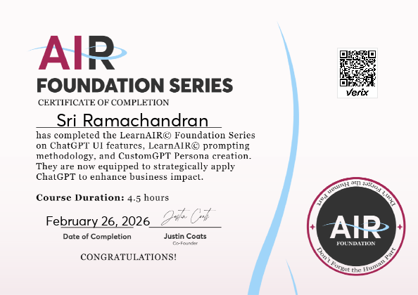 ChatGPT Foundations Series