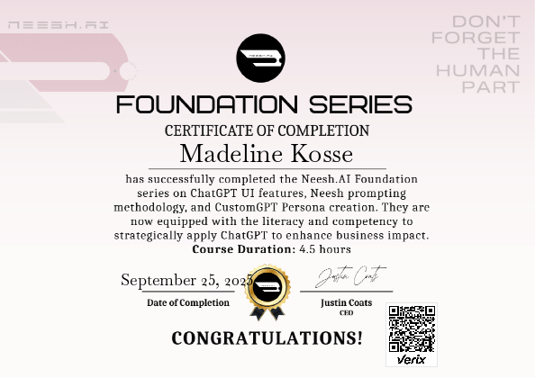 ChatGPT Foundations Series