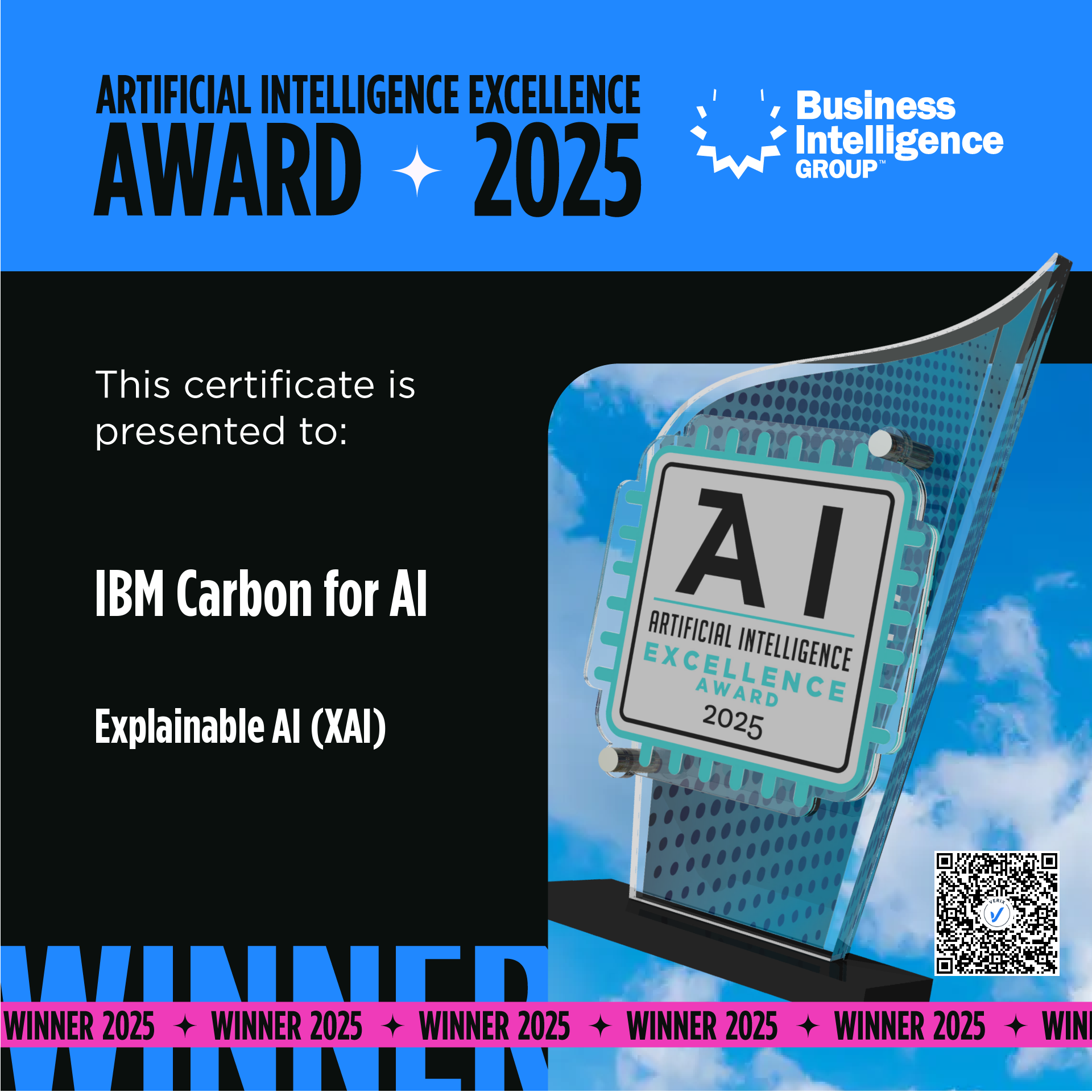 AI Excellence Award 2025
