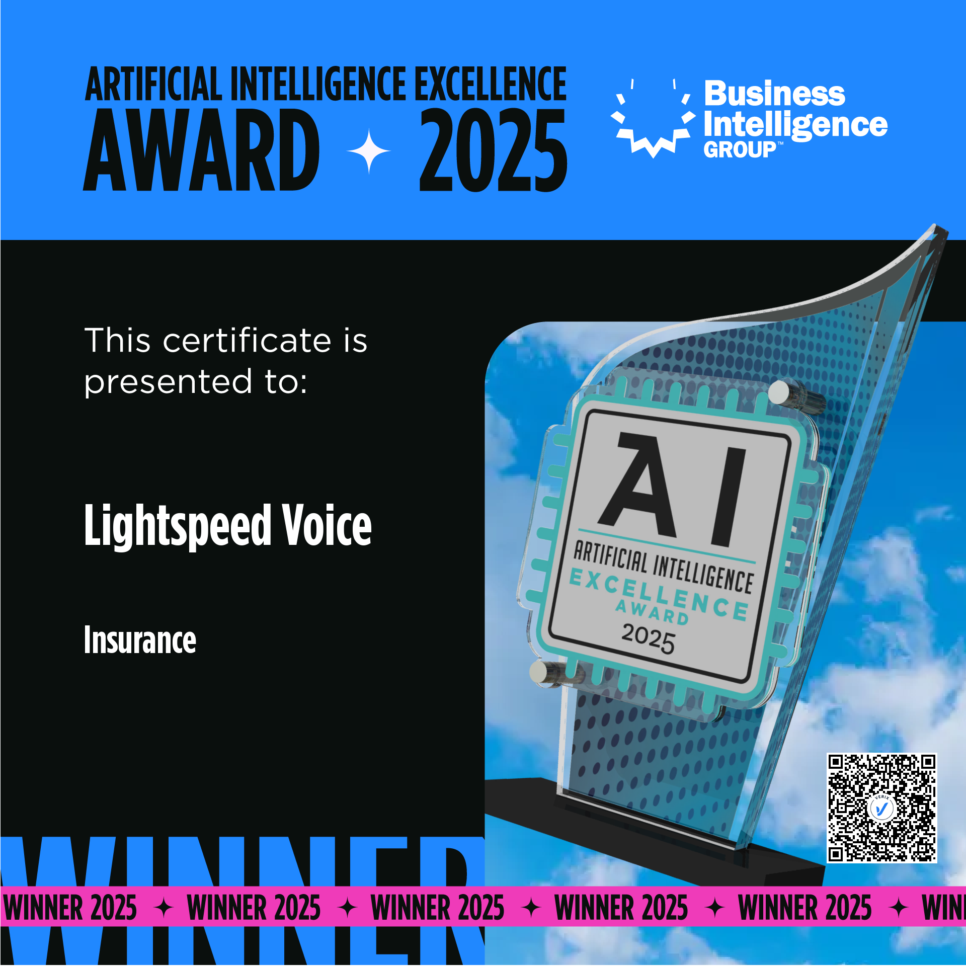 AI Excellence Award 2025
