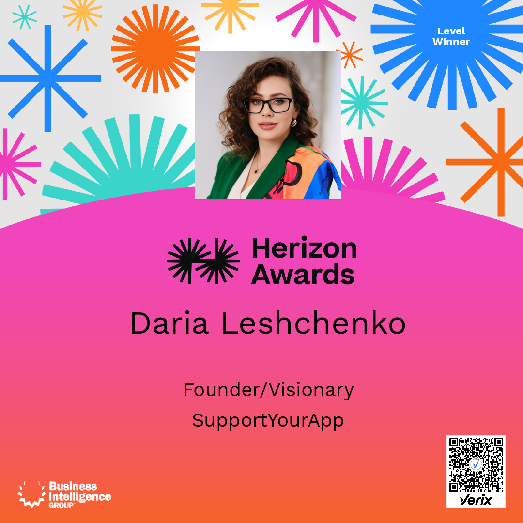 Daria Leshchenko: Herizon Award