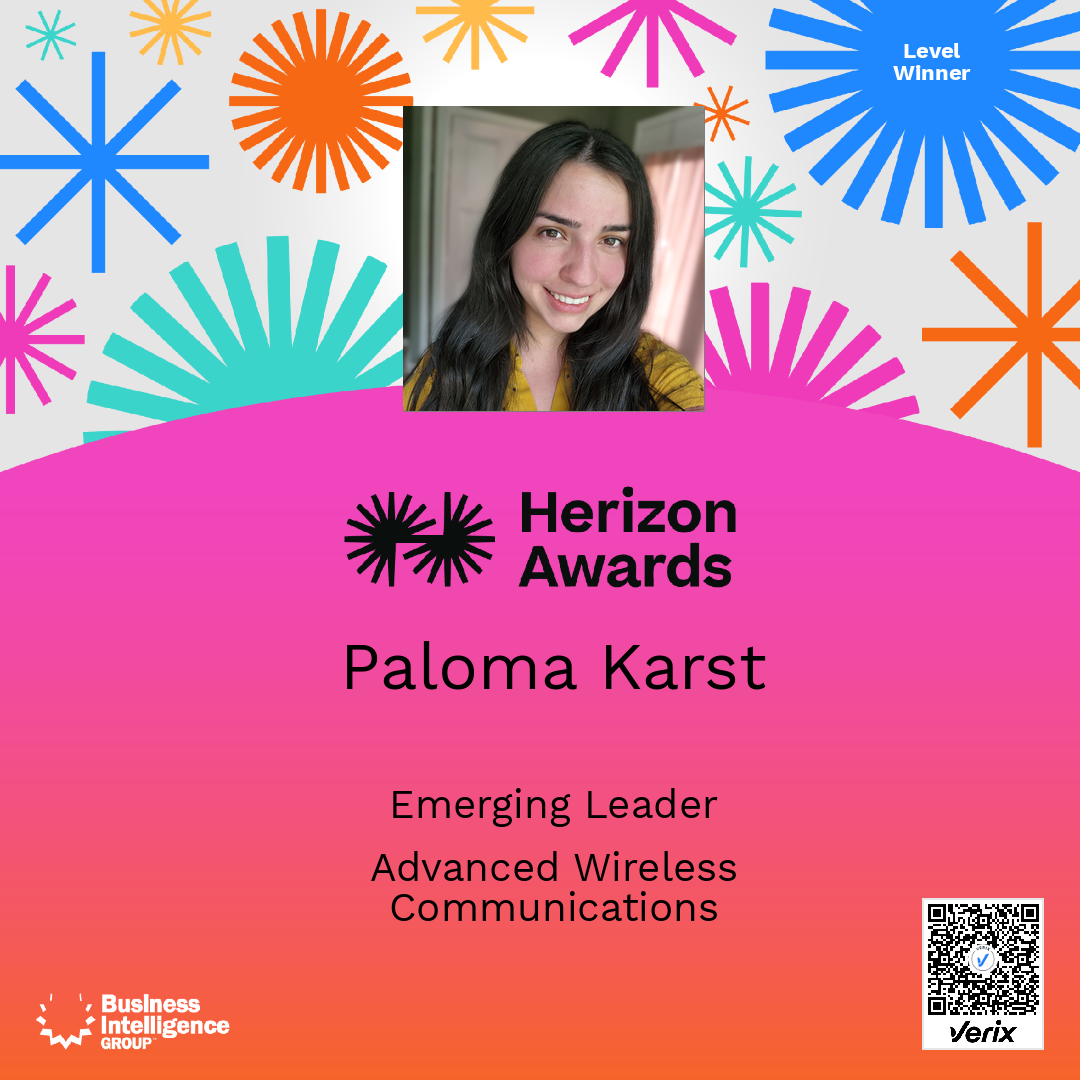 Paloma Karst: Herizon Award