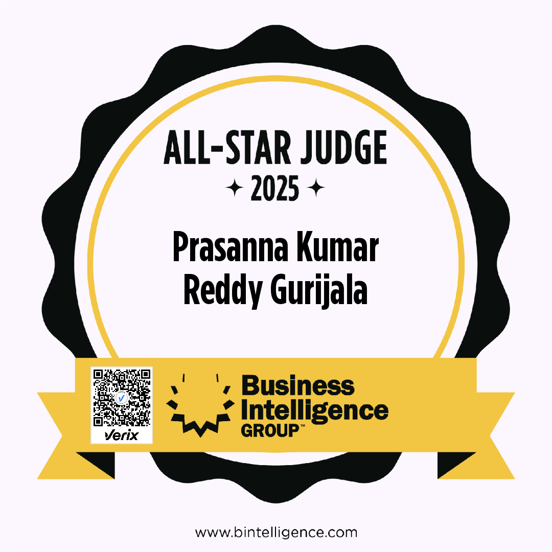 Prasanna Kumar Reddy Gurijala: All-Star Judge 2025
