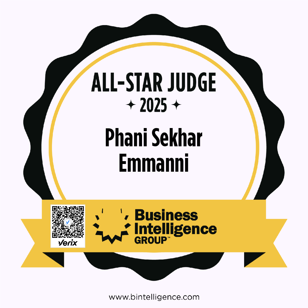 Phani Sekhar Emmanni: All-Star Judge 2025