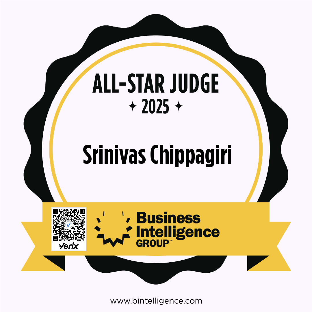 Srinivas Chippagiri: All-Star Judge 2025