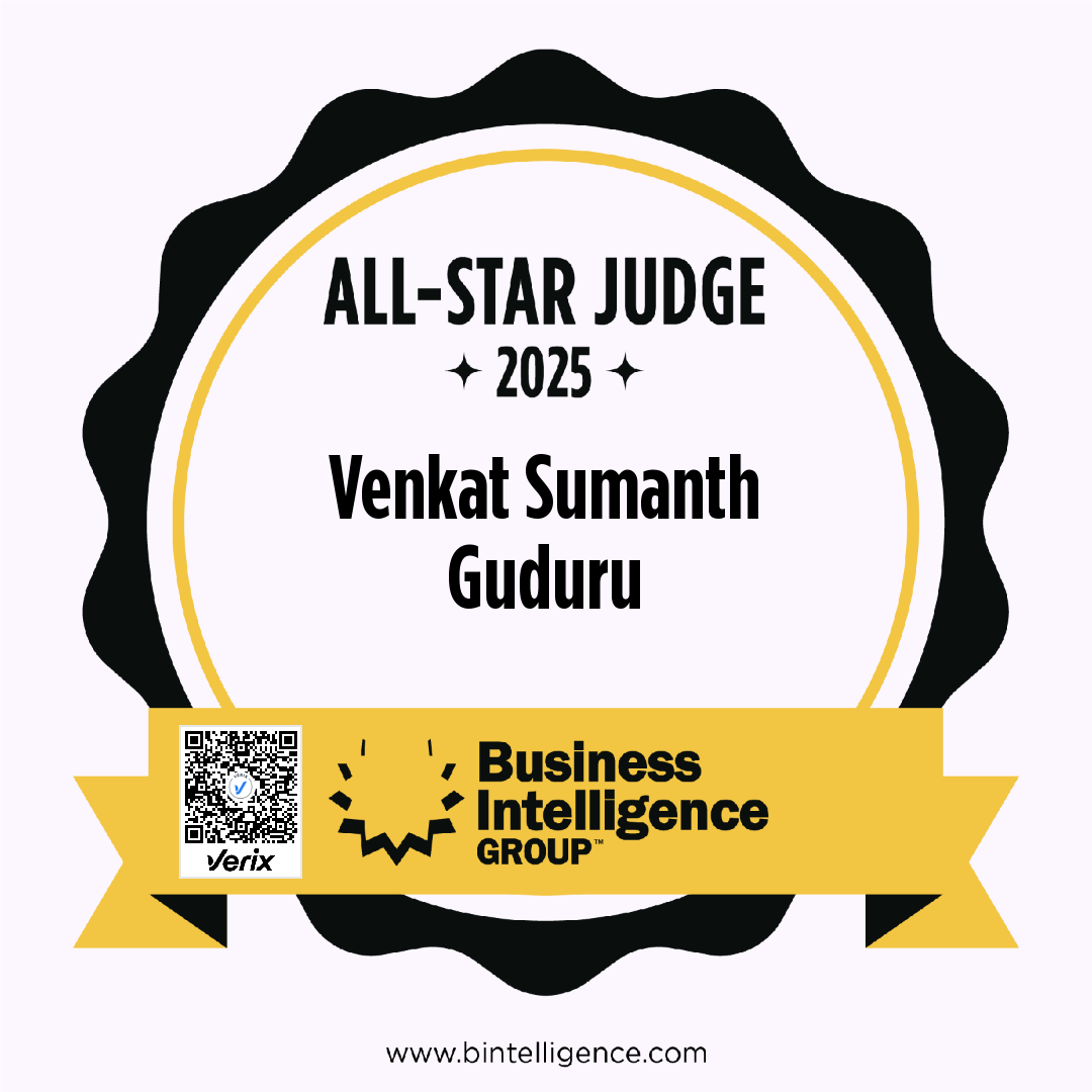 Venkat Sumanth Guduru: All-Star Judge 2025