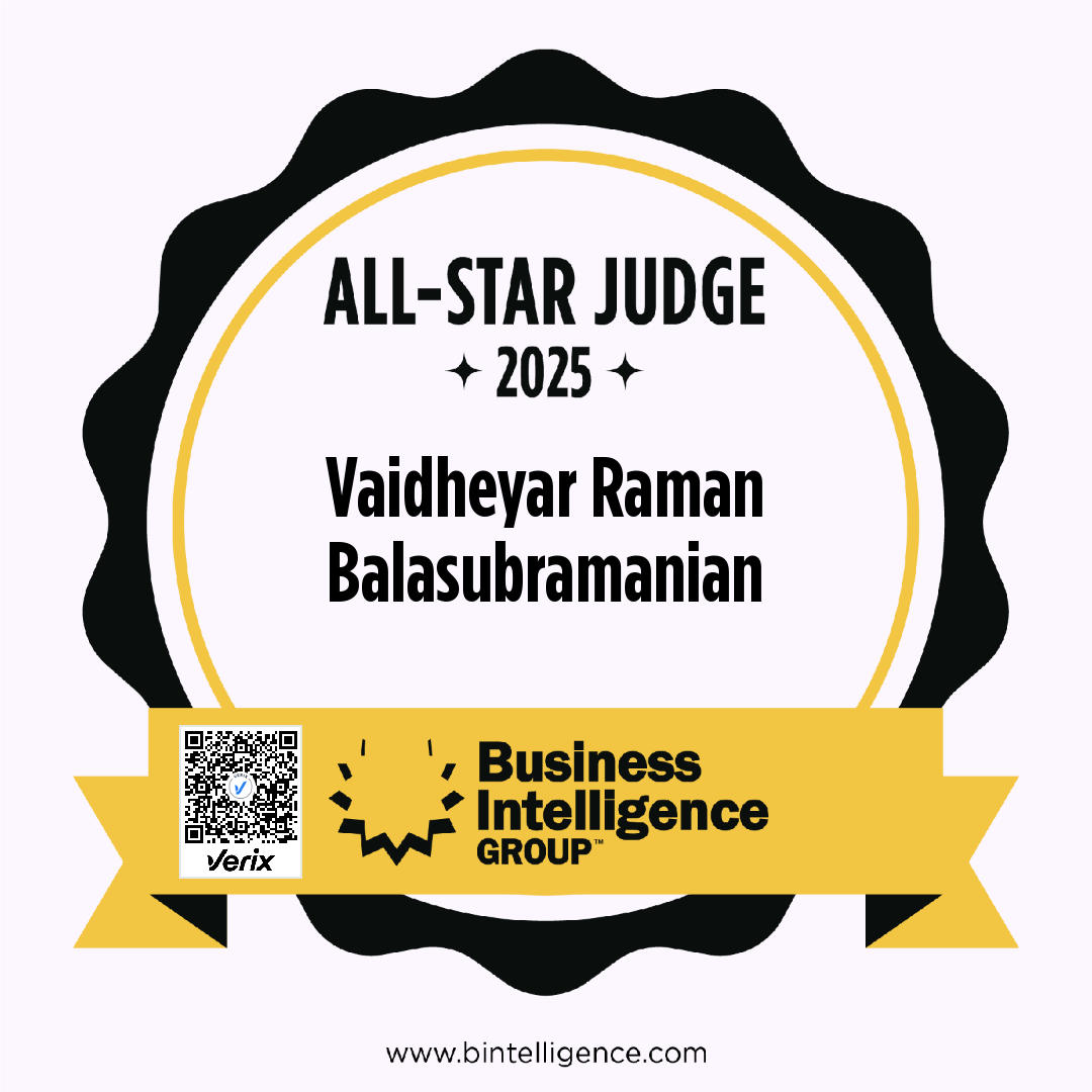 Vaidheyar Raman Balasubramanian: All-Star Judge 2025