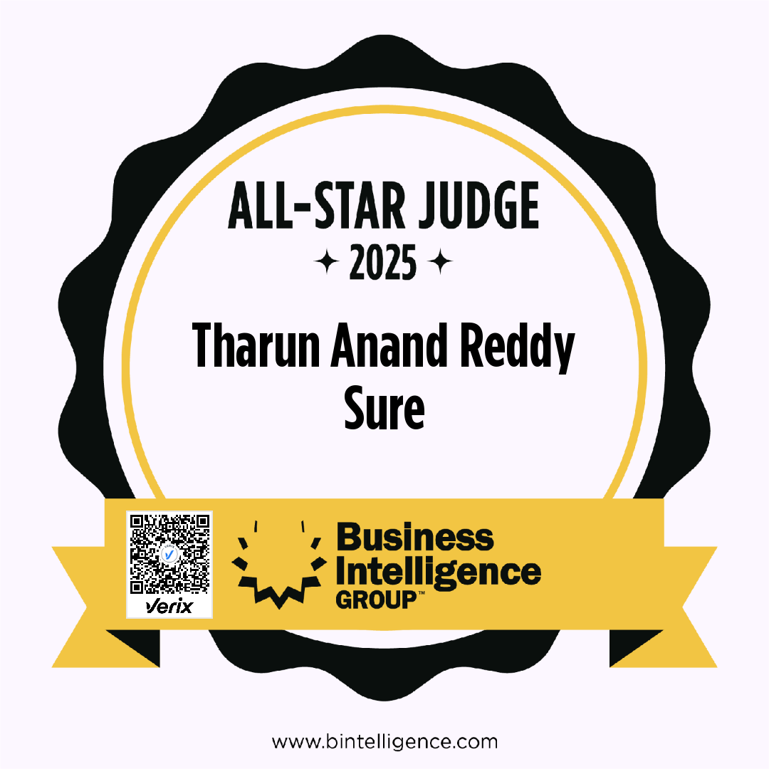 Tharun Anand Reddy Sure: All-Star Judge 2025