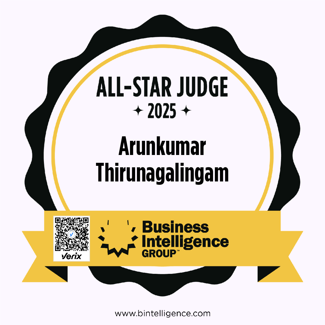 Arunkumar Thirunagalingam: All-Star Judge 2025