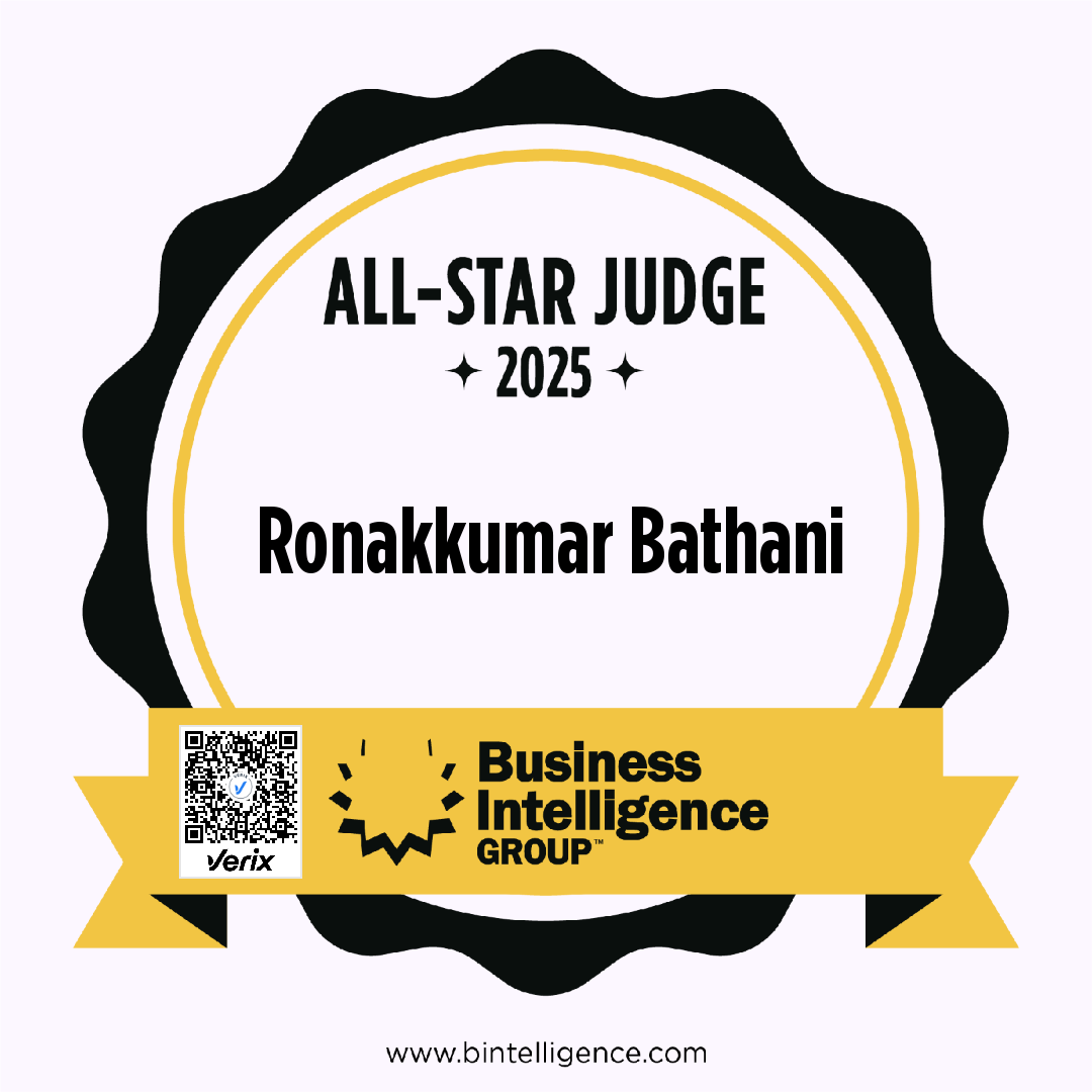 Ronakkumar Bathani: All-Star Judge 2025