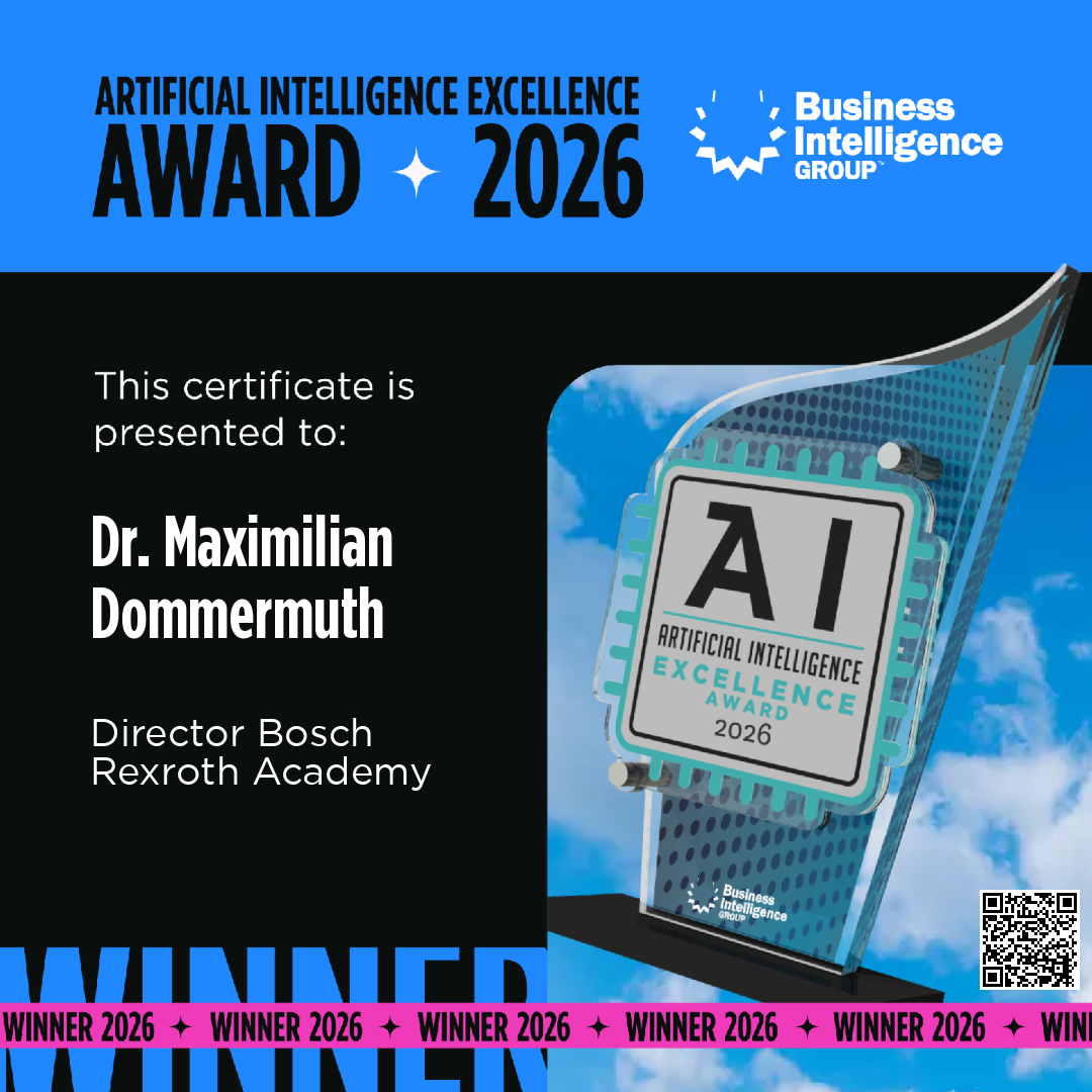 Dr. Maximilian Dommermuth: Artificial Intelligence Excellence Award 2026