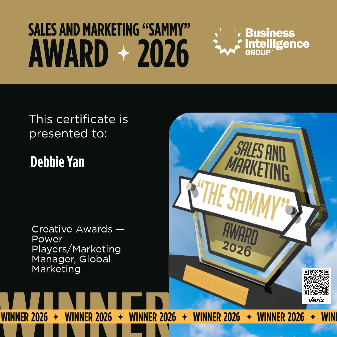 Sales and Marketing Technology “SAMMY” Award 2026: Debbie Yan