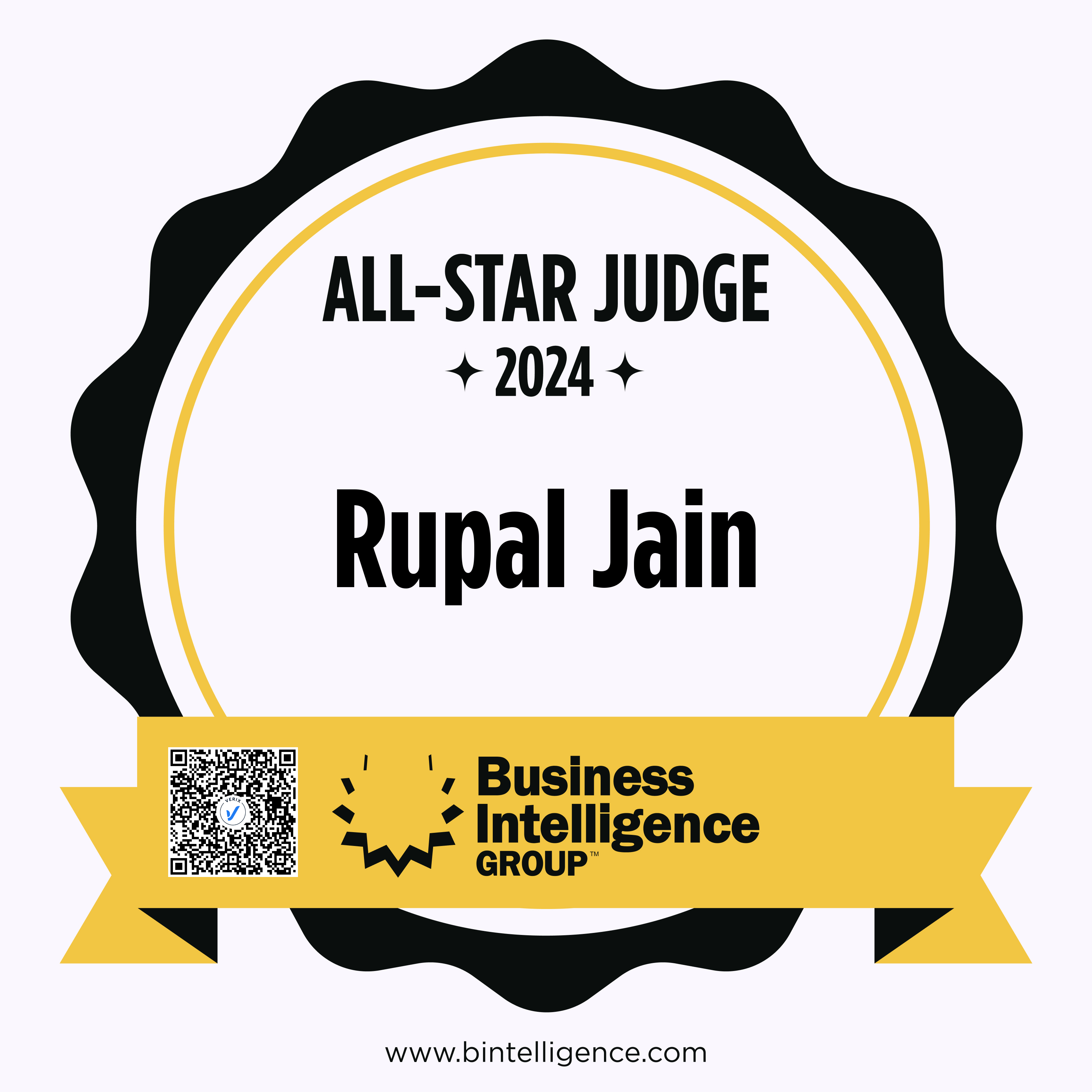 All-Star Judge: Rupal Jain