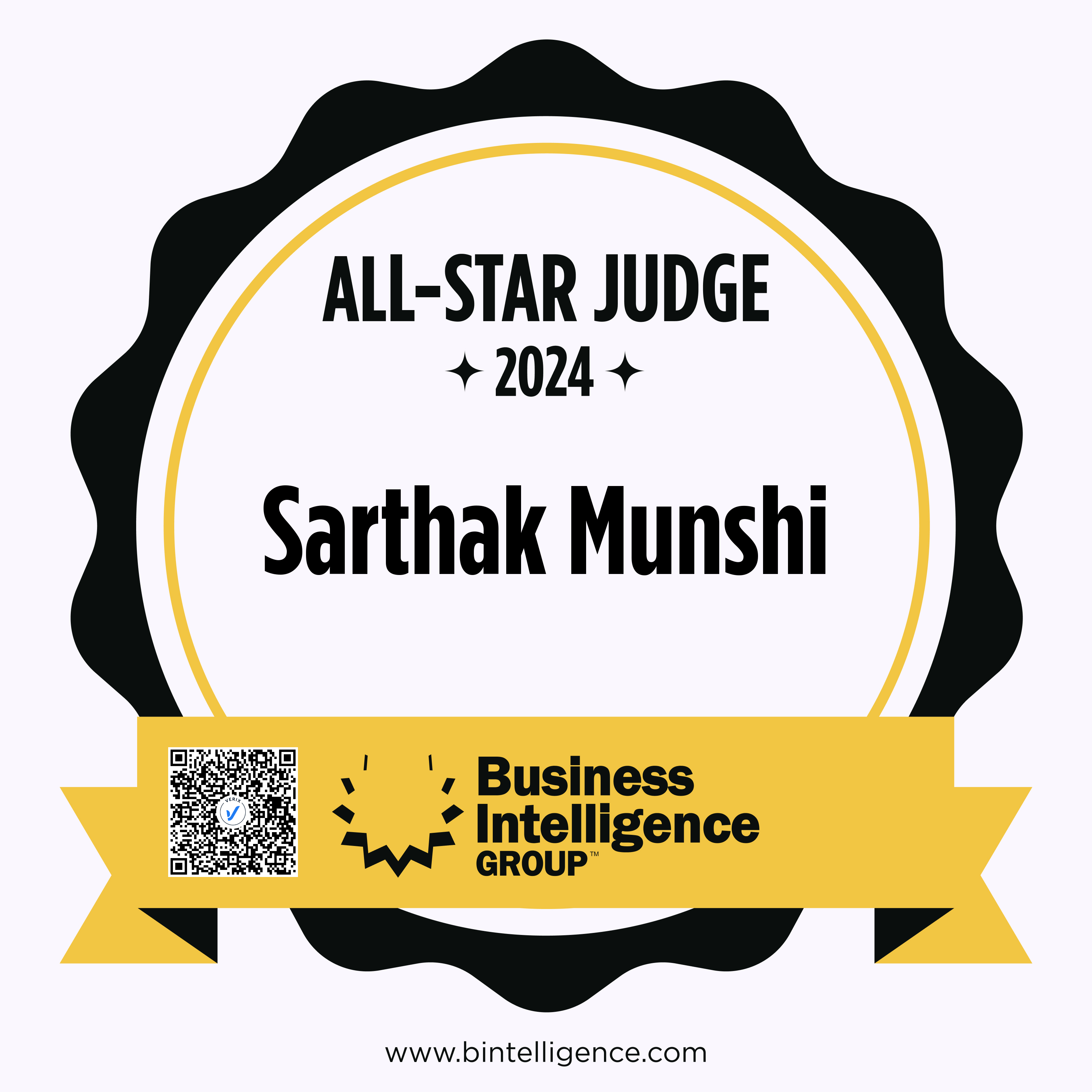 All-Star Judge: Sarthak Munshi