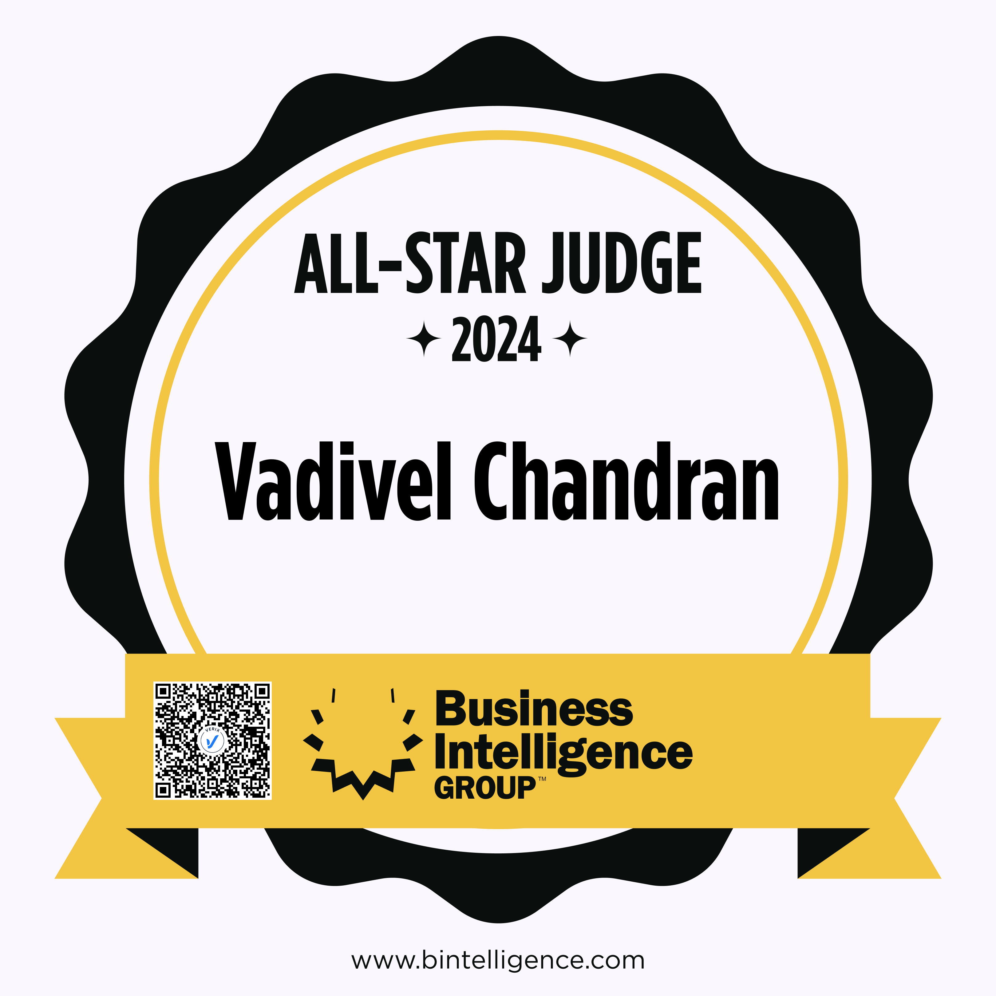 All-Star Judge: Vadivel Chandran