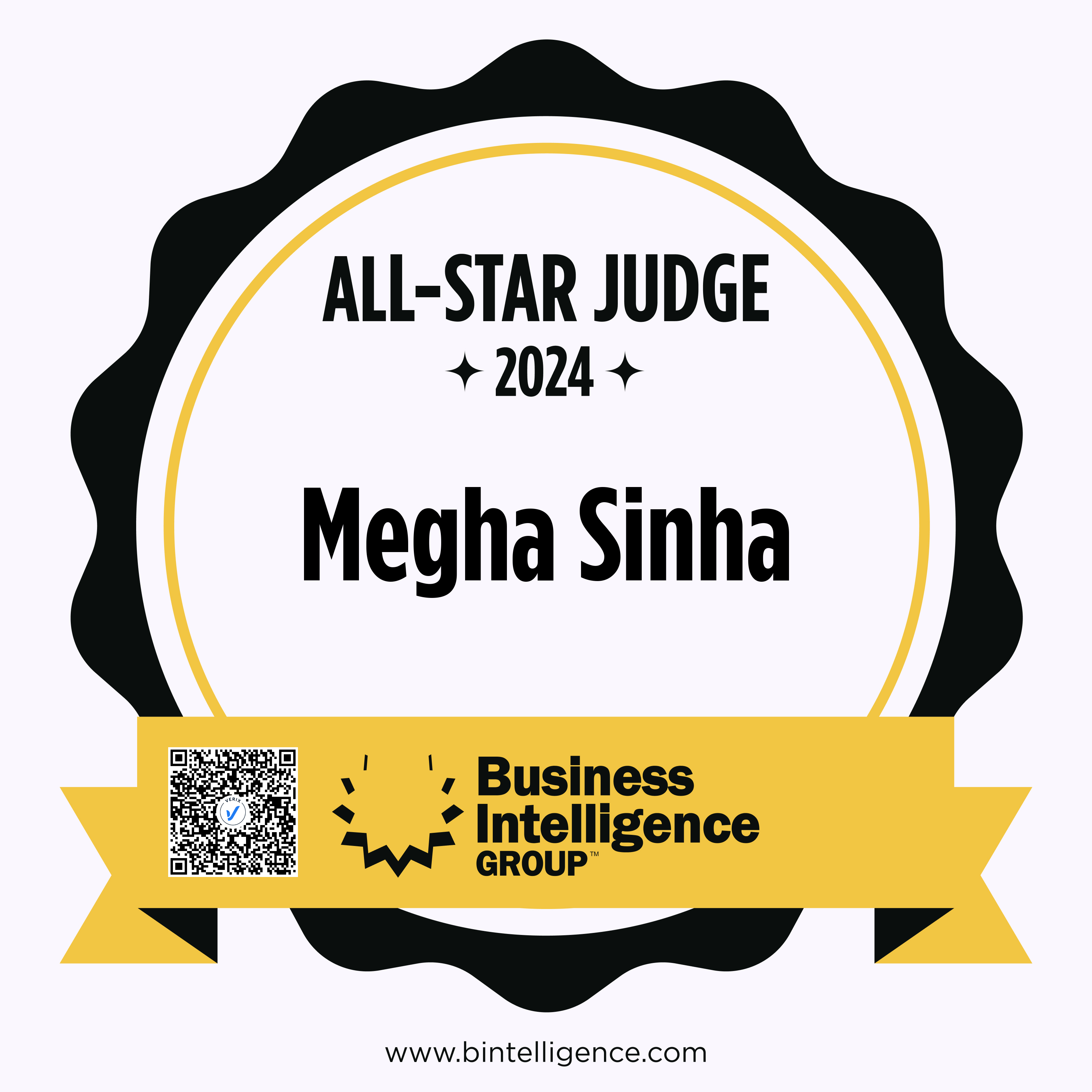 All-Star Judge: Megha Sinha