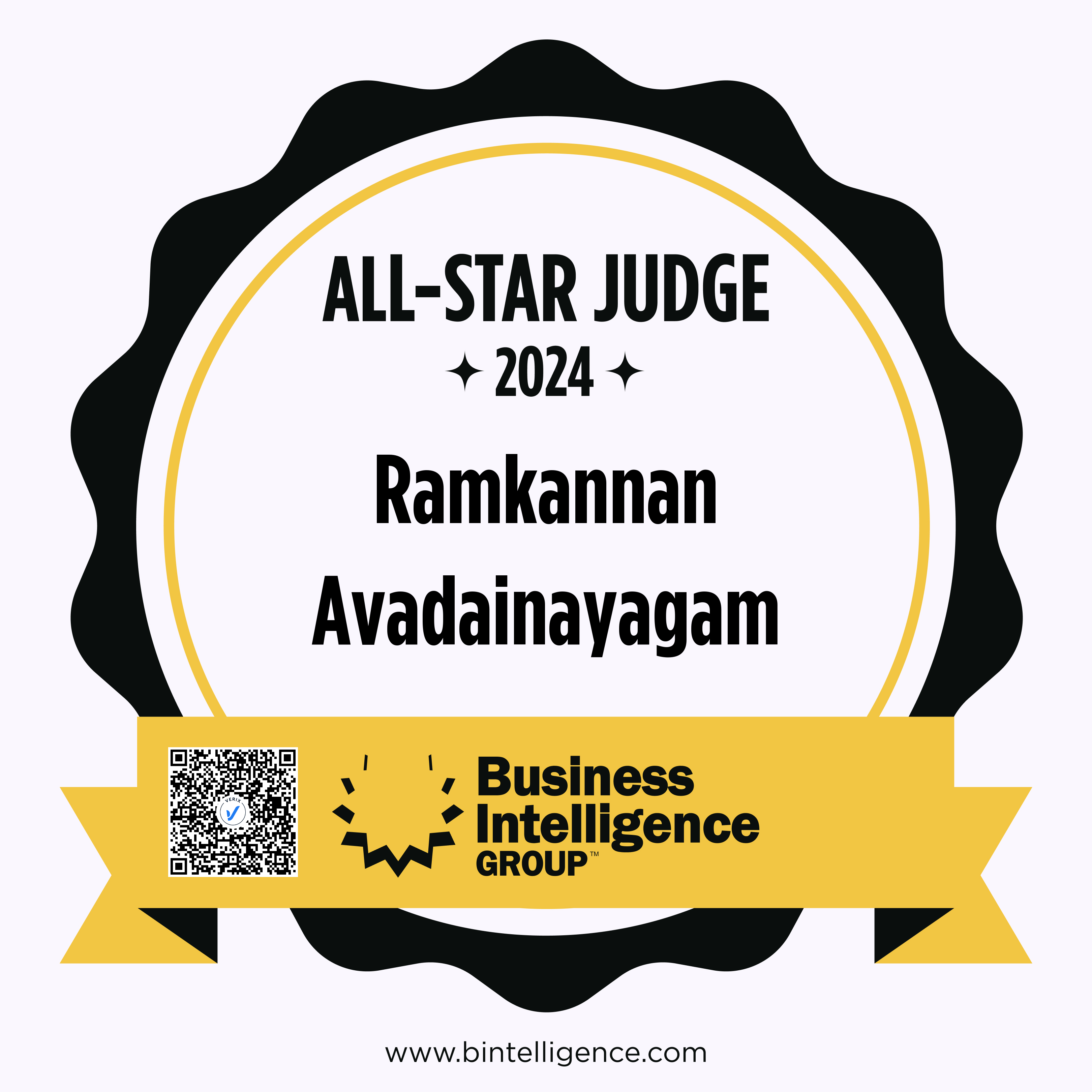 All-Star Judge: Ramkannan Avadainayagam