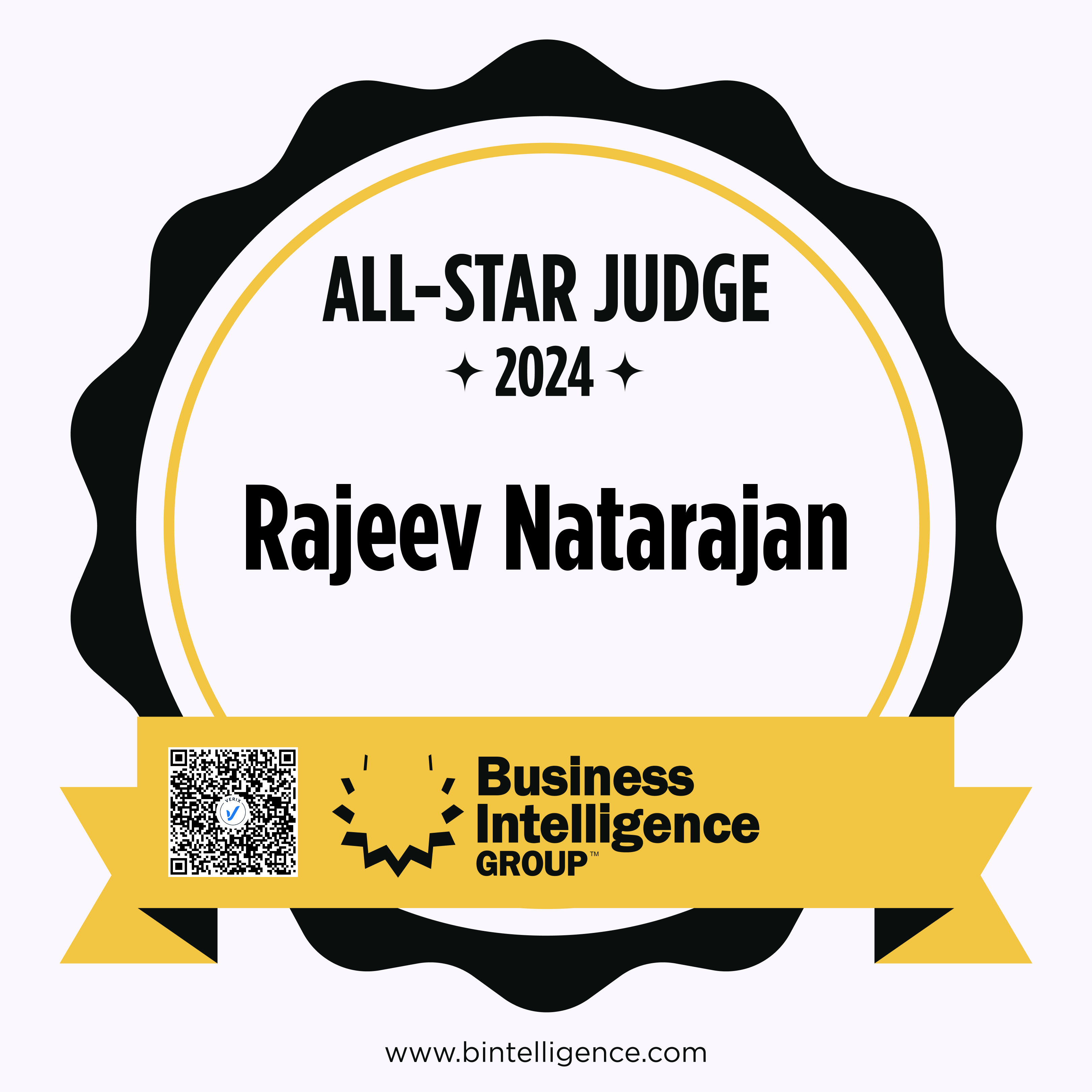 All-Star Judge: Rajeev Natarajan
