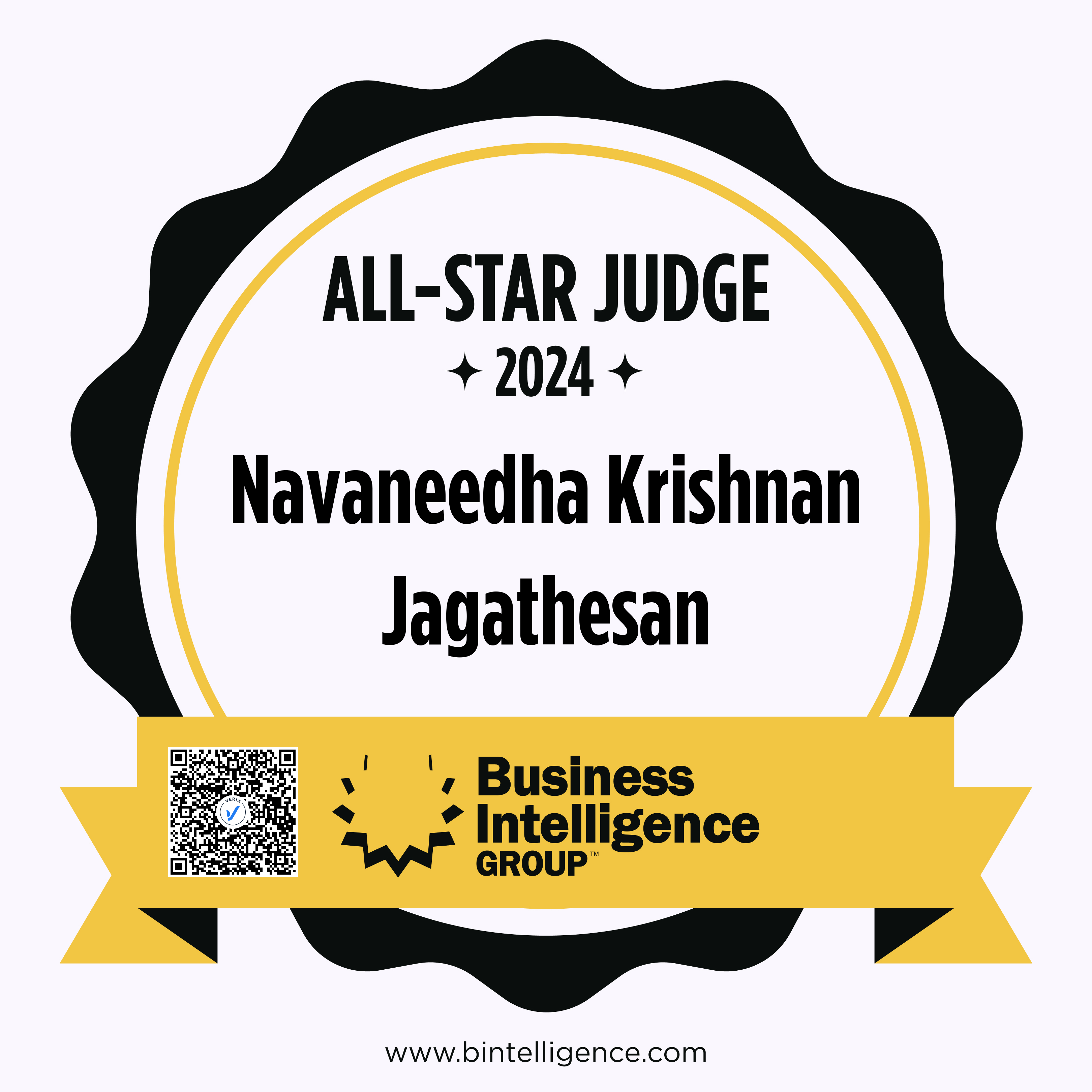 All-Star Judge: Navaneedha Krishnan Jagathesan