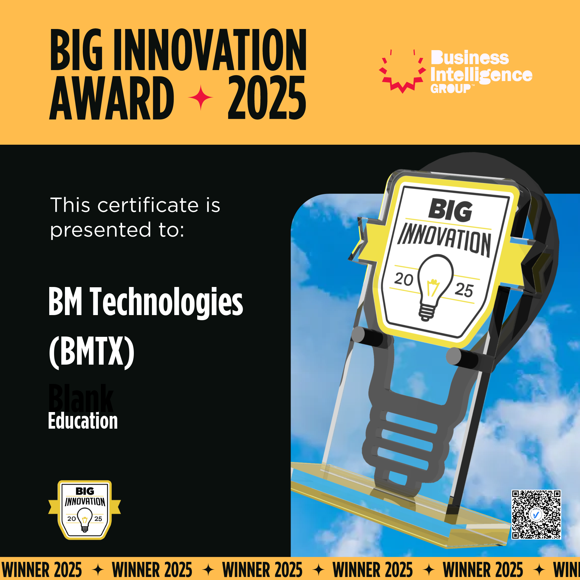Big Innovation Award 2025