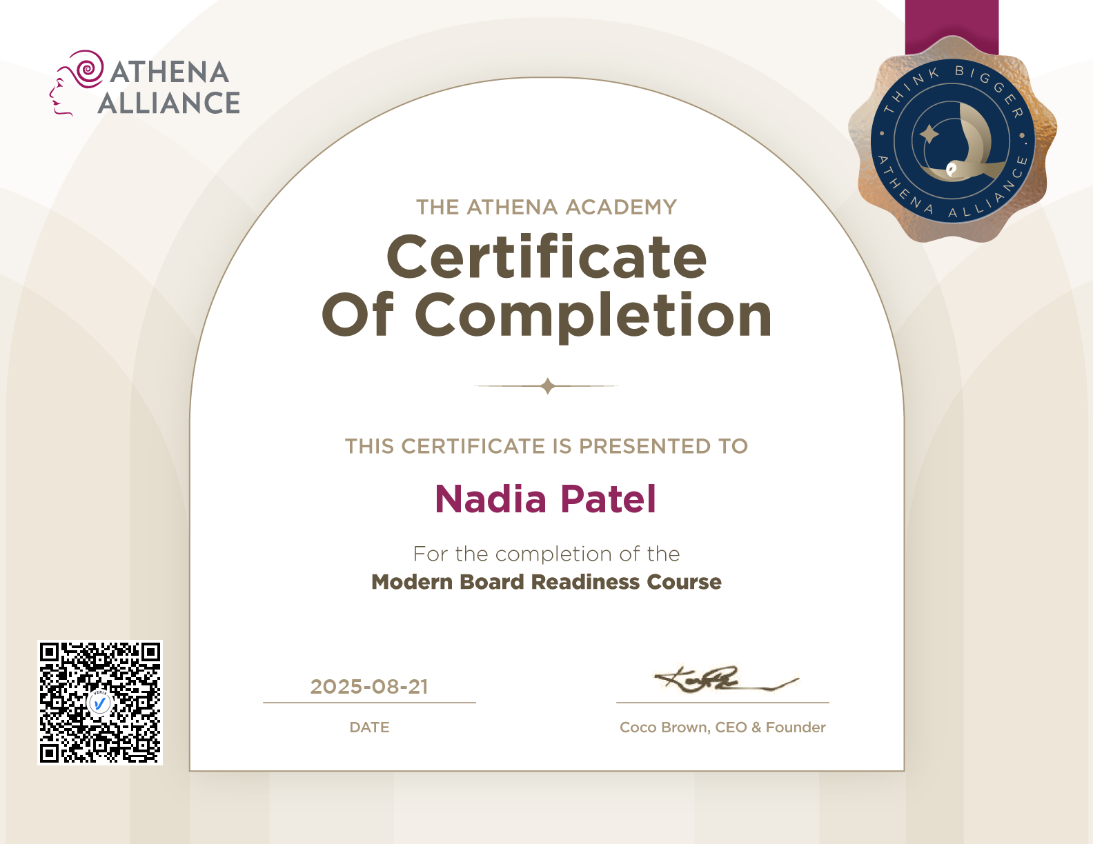 Board Readiness Course