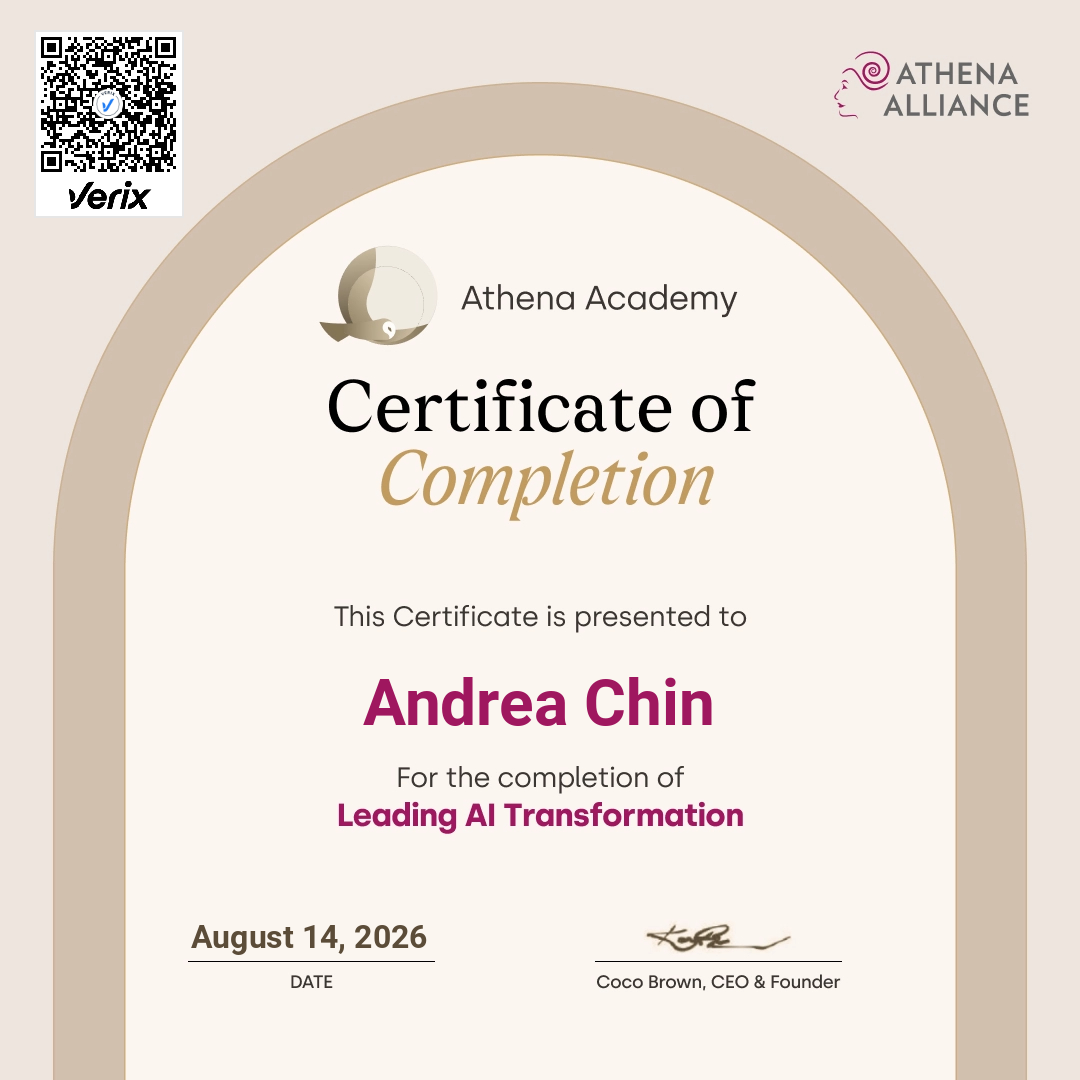 Athena Academy: Leading AI Transformation