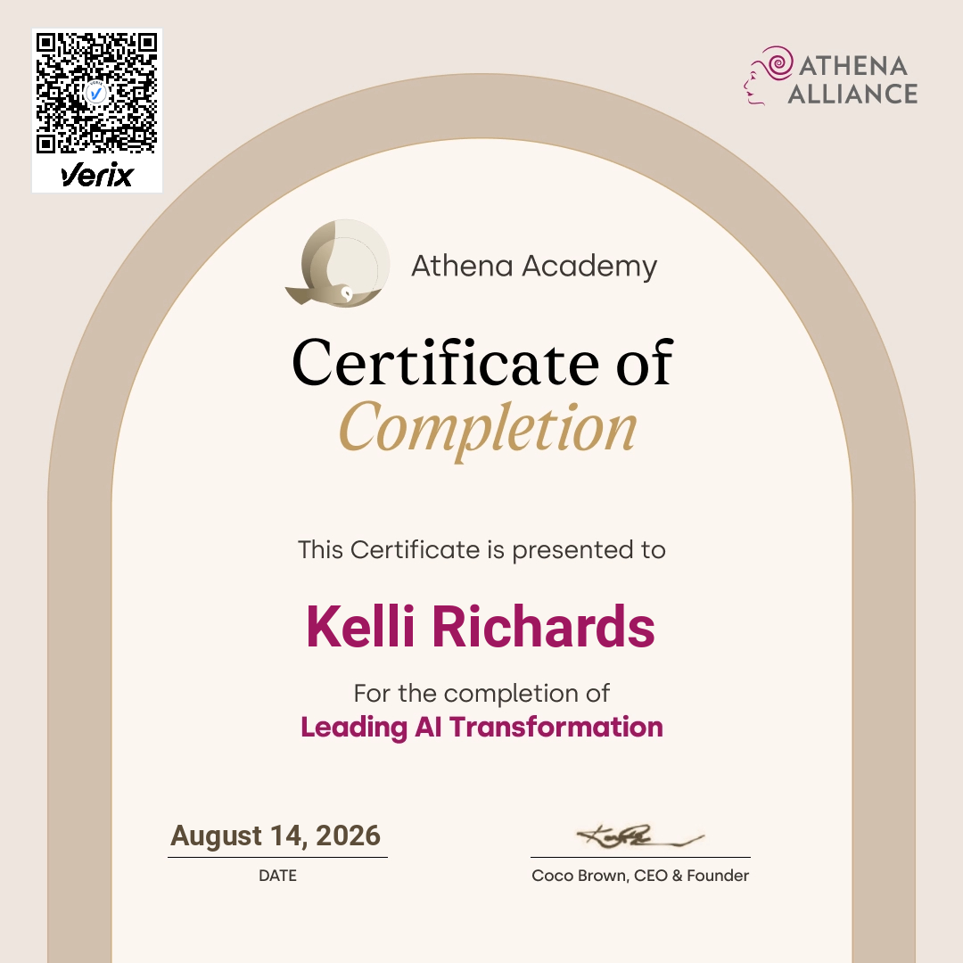 Athena Academy: Leading AI Transformation
