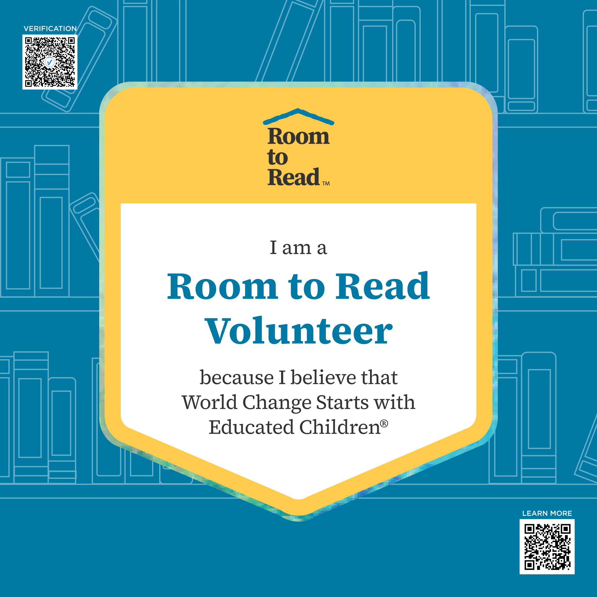 Volunteer Recognition Badge