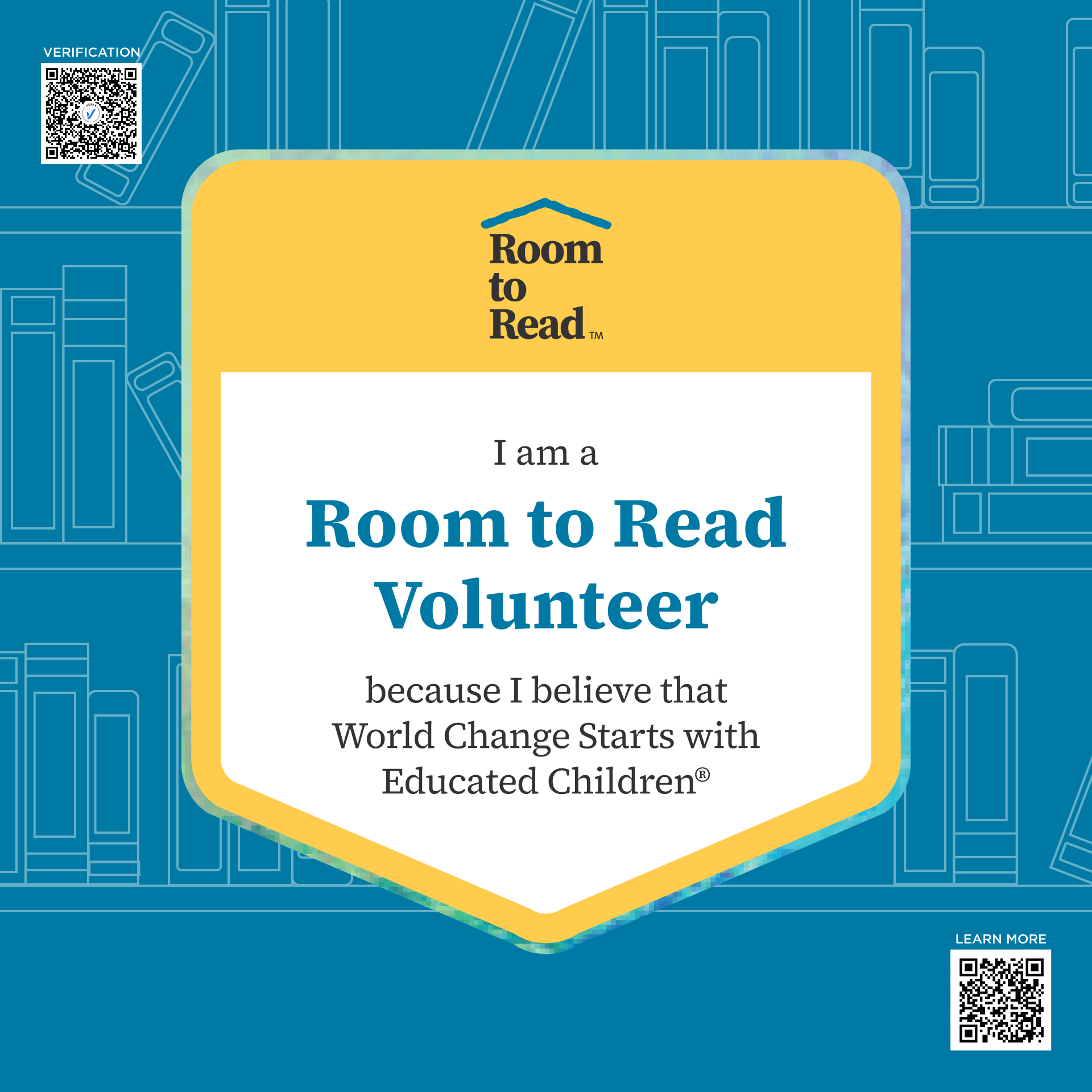 Volunteer Recognition Badge