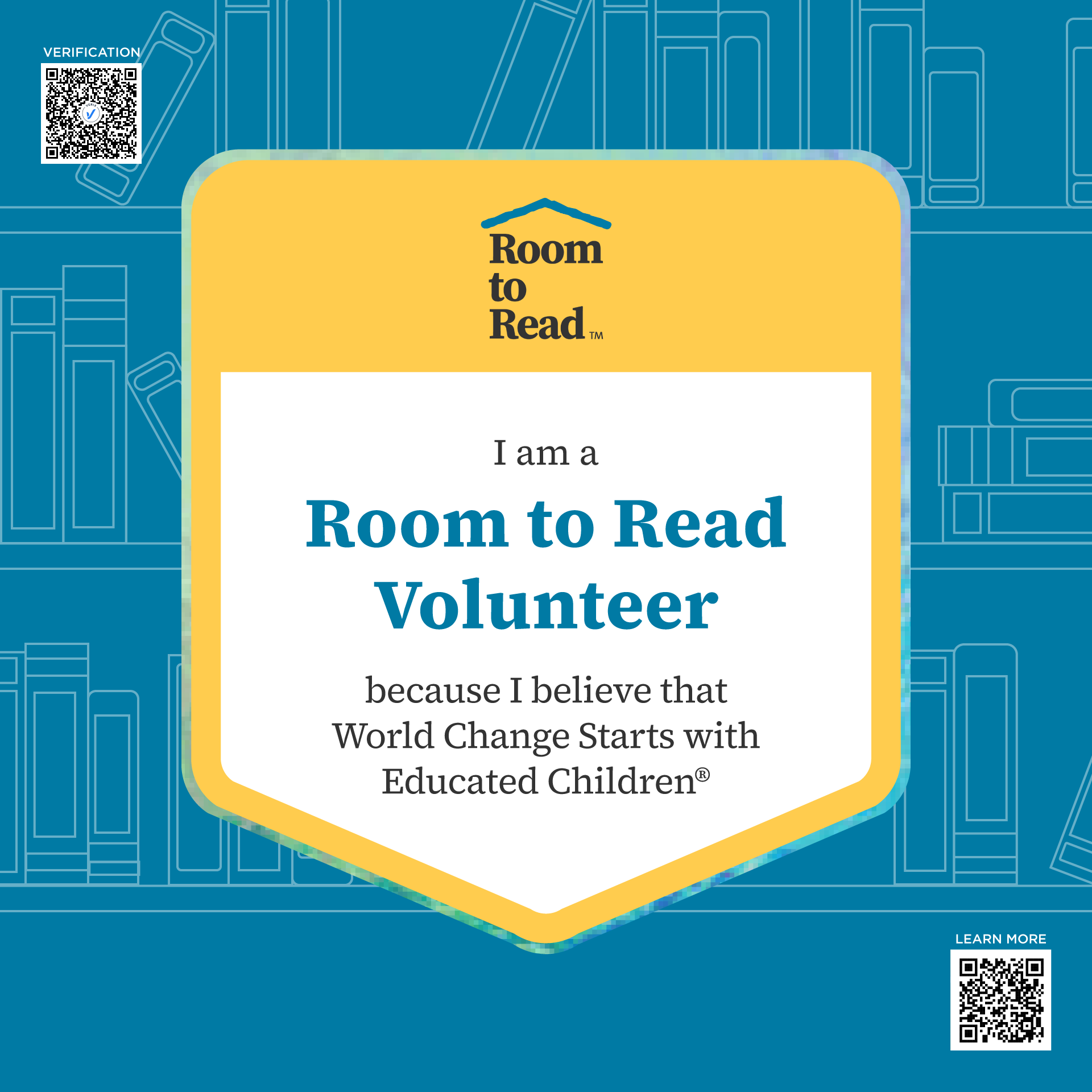 Volunteer Recognition Badge