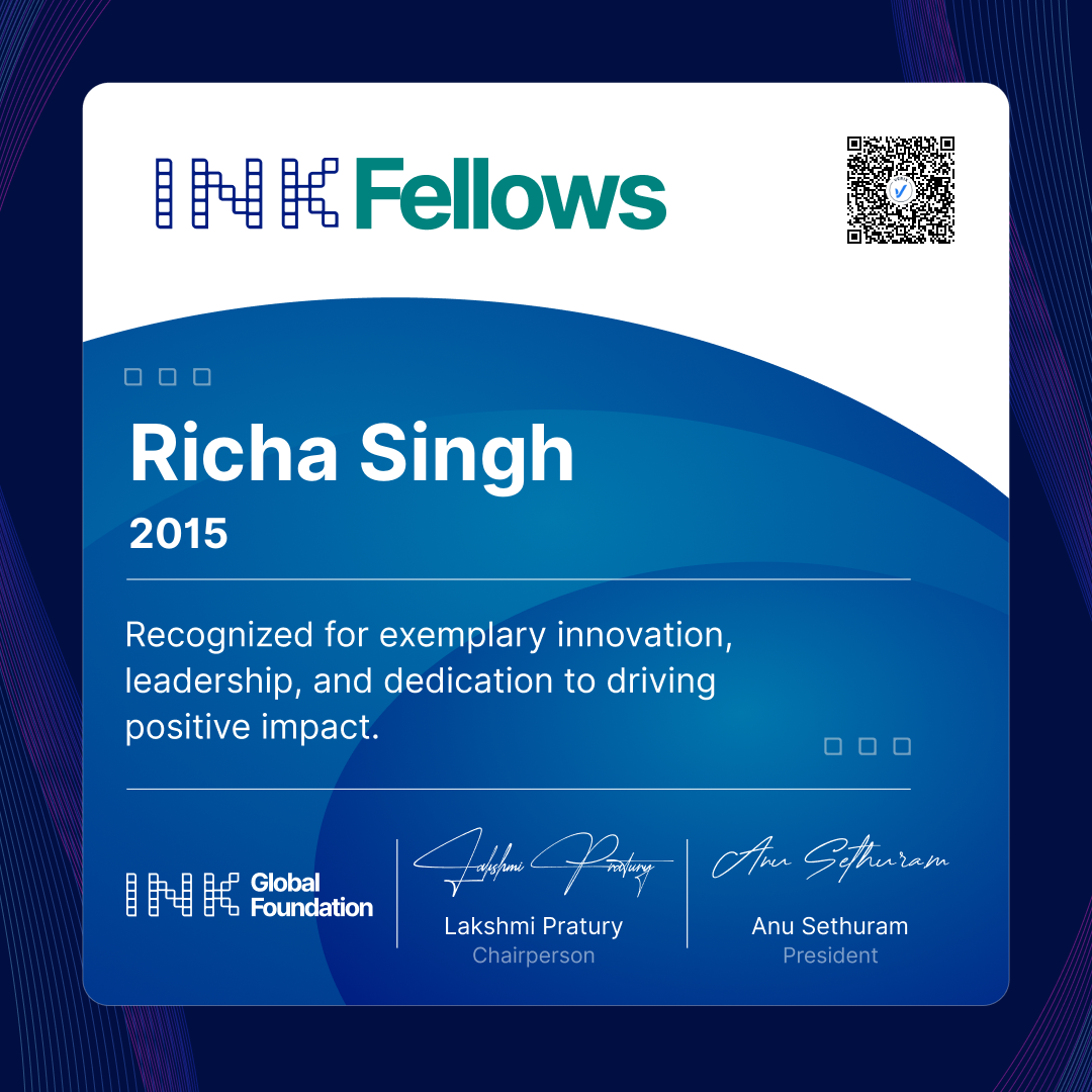 INK Fellow: Richa Singh