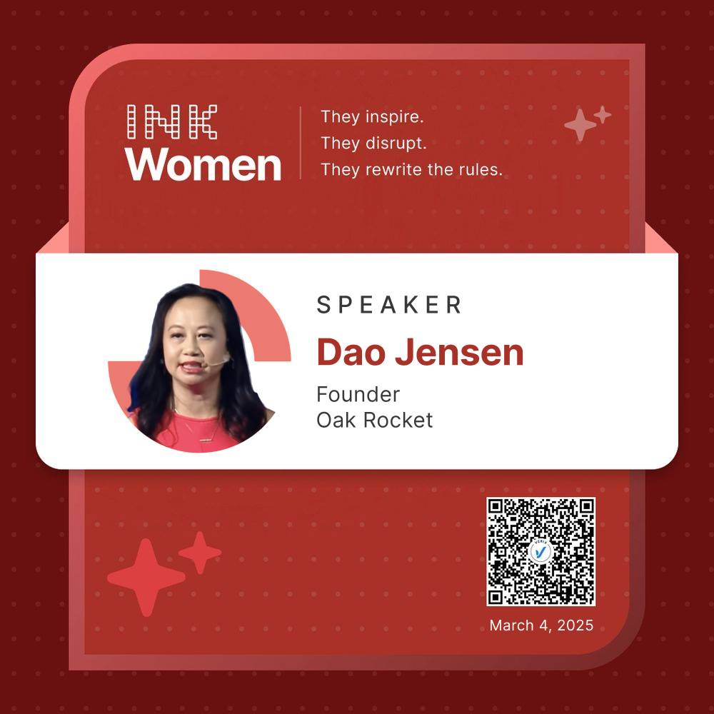 INK Women's Speakers Bureau Certificate