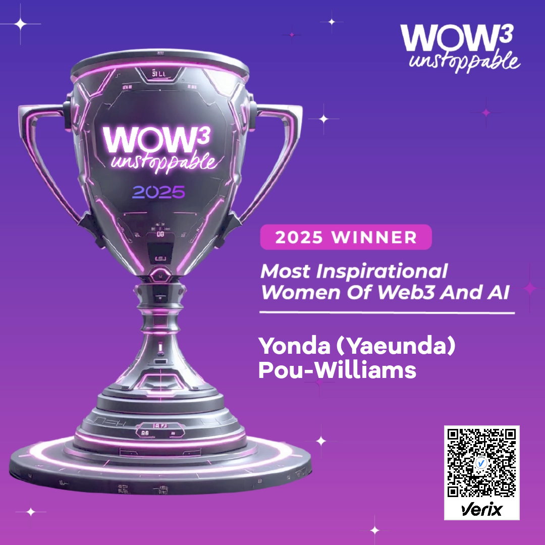 Yonda (Yaeunda) Pou-Williams: Most Inspirational Women of Web3 and AI 2025