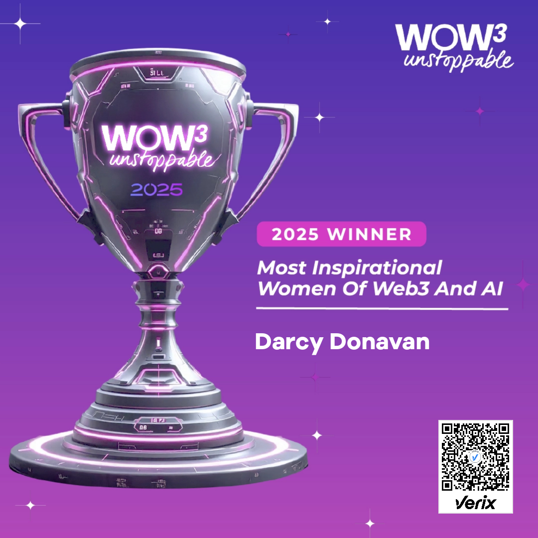 Darcy Donavan: Most Inspirational Women of Web3 and AI 2025